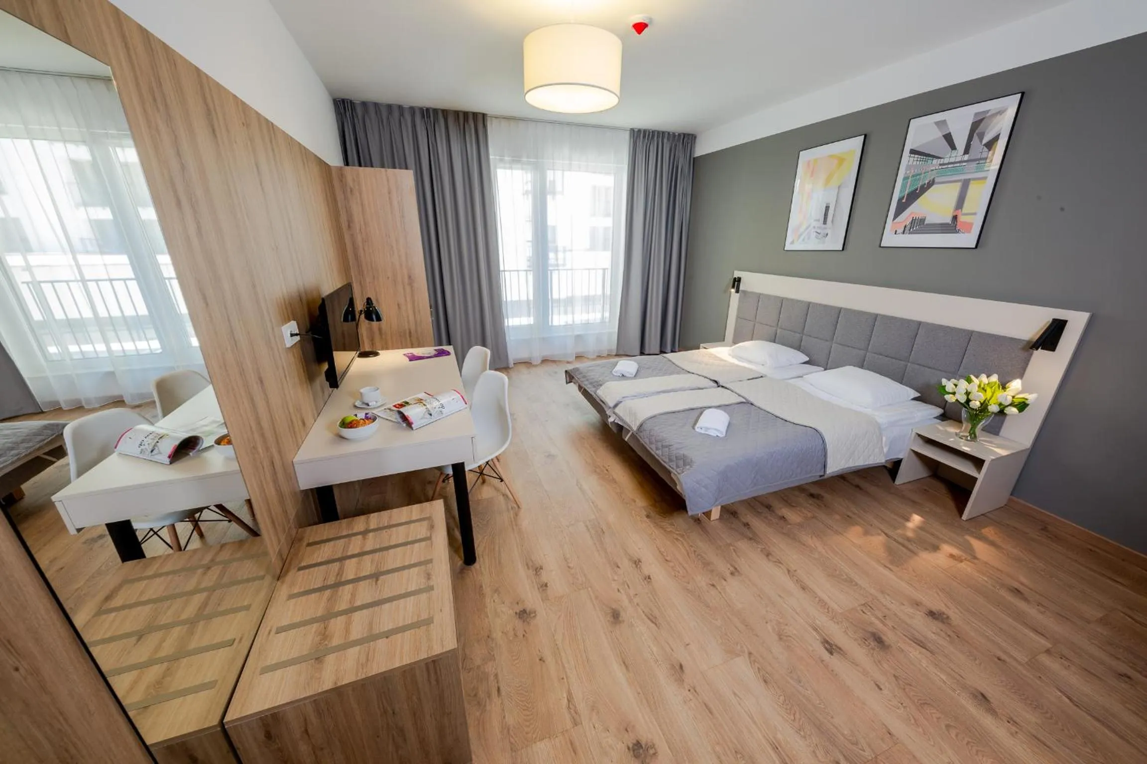 Superior Apartment in Wolska Residence