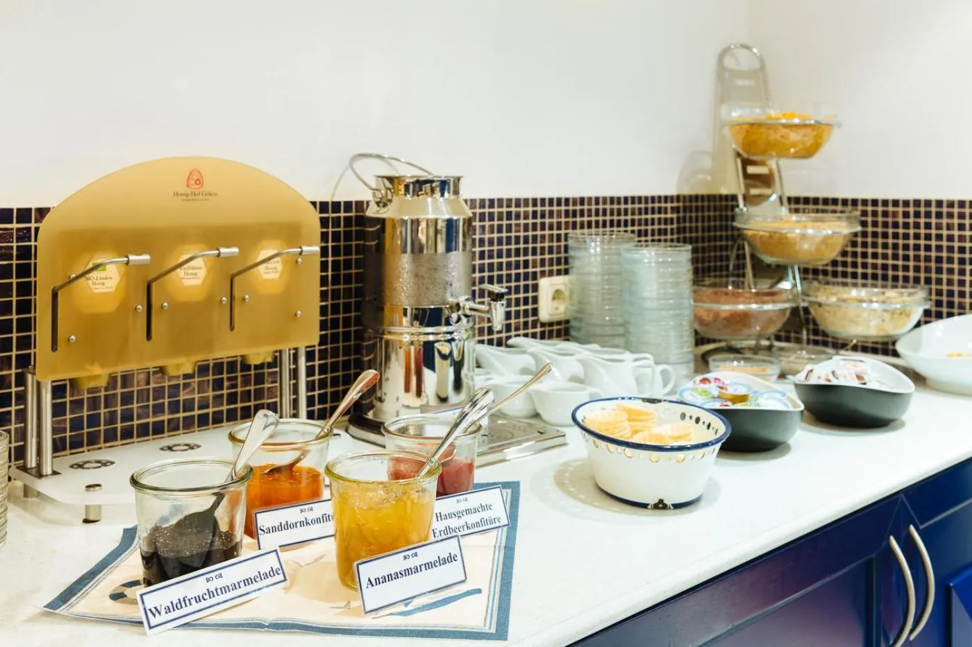 Buffet breakfast in Strandhotel Binz