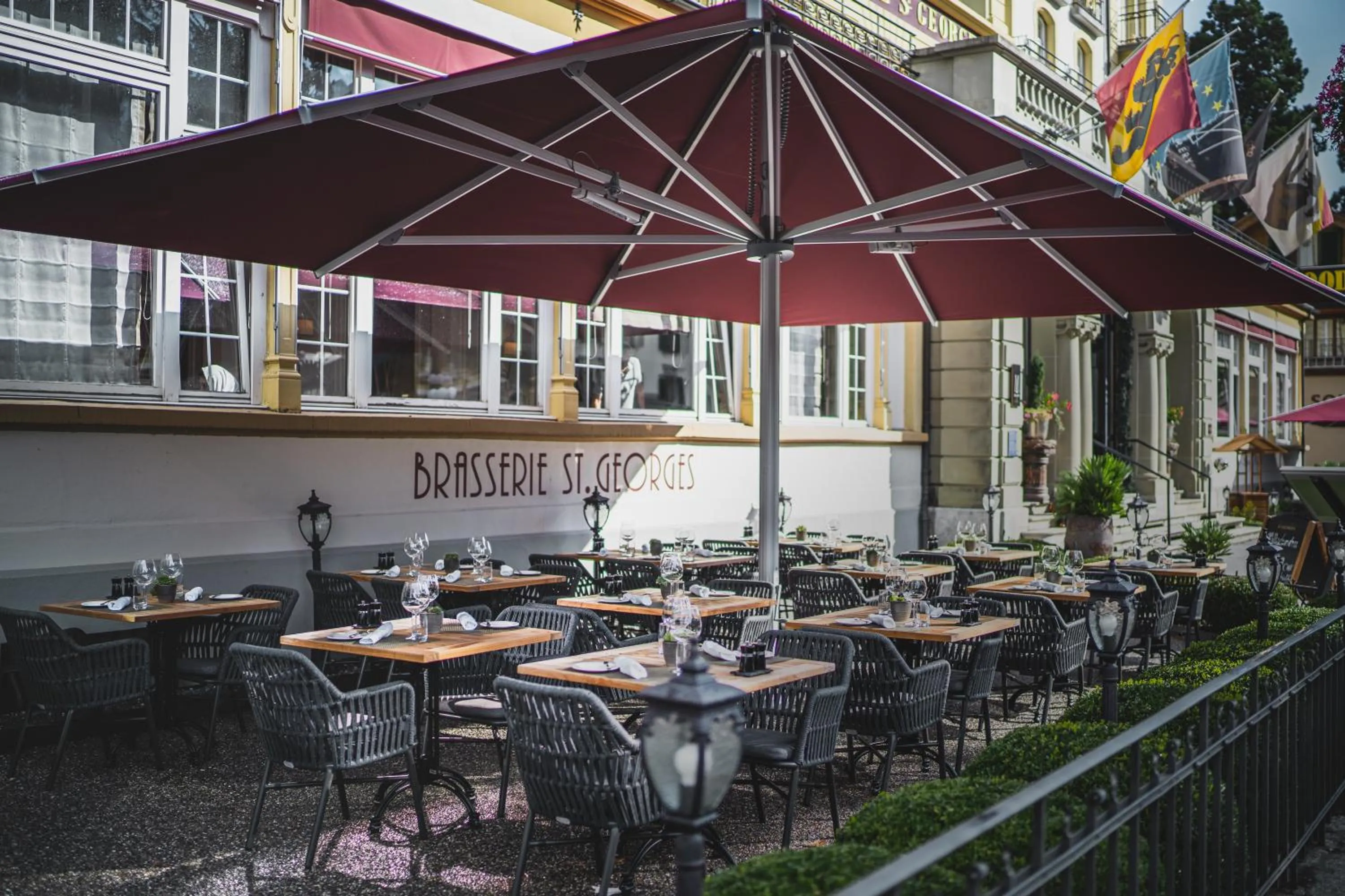 Property building in Royal St. Georges Hotel Interlaken - MGallery Collection