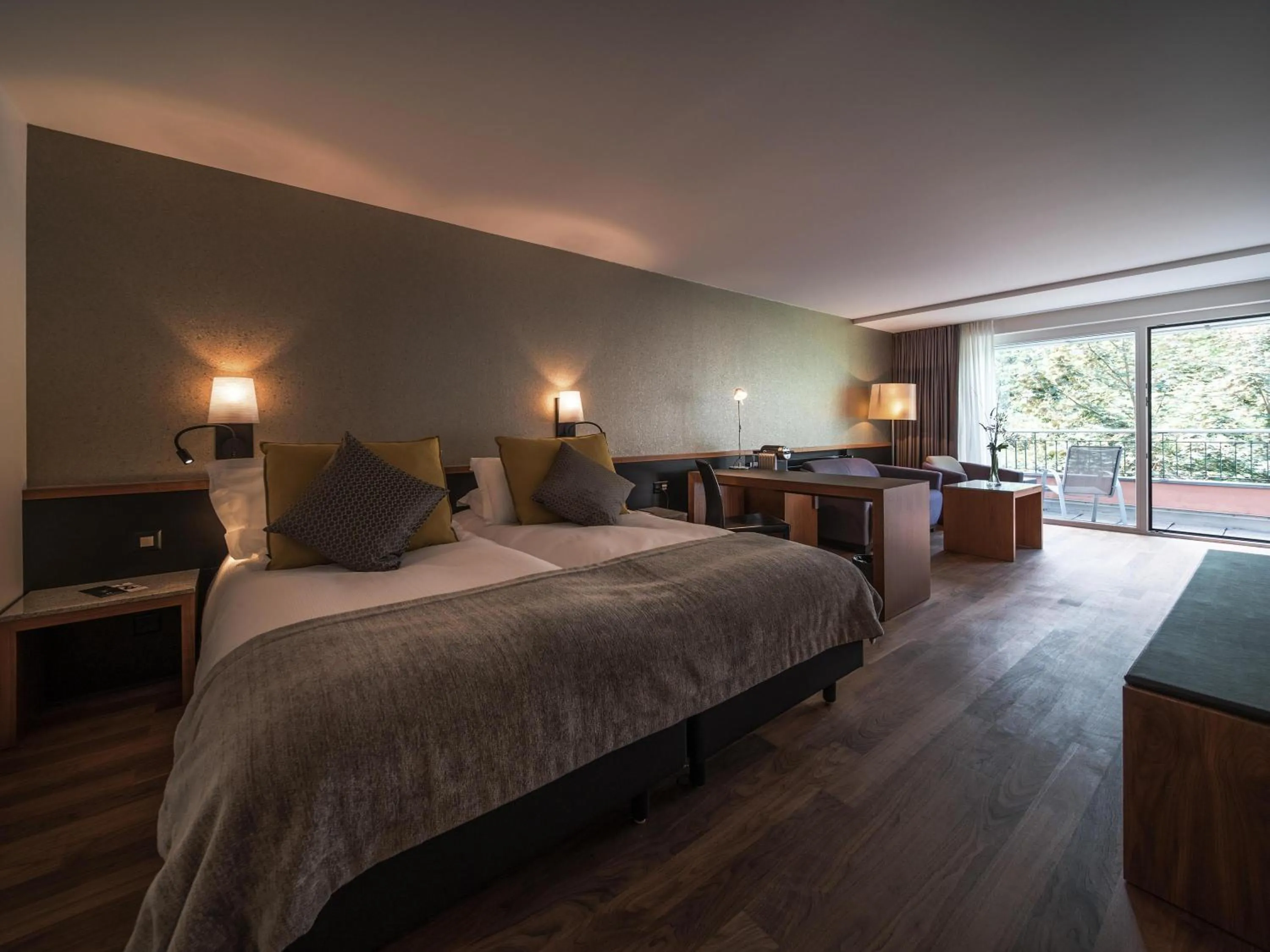 Bedroom, Bed in Royal St. Georges Hotel Interlaken - MGallery Collection