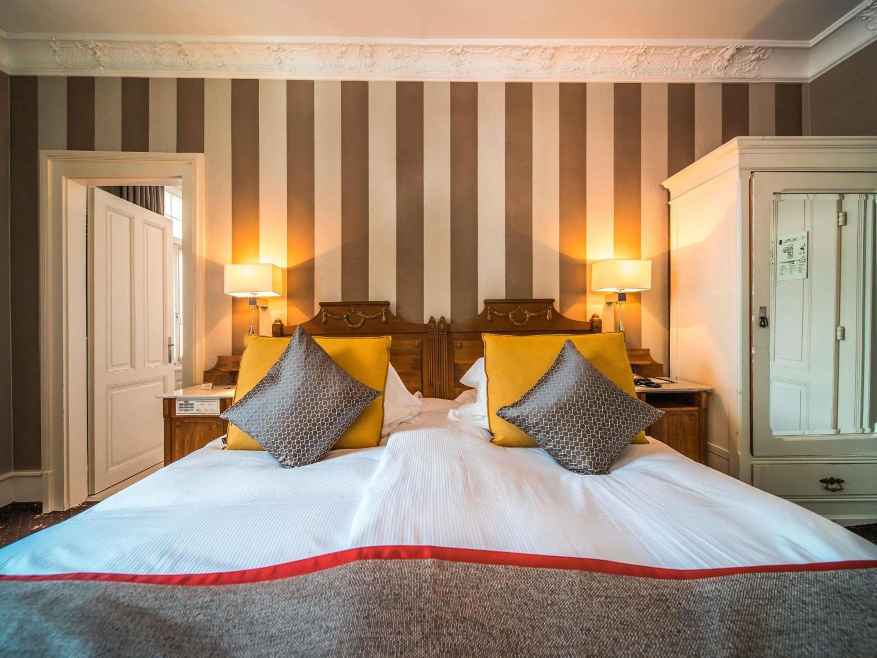 Bedroom, Bed in Royal St. Georges Hotel Interlaken - MGallery Collection