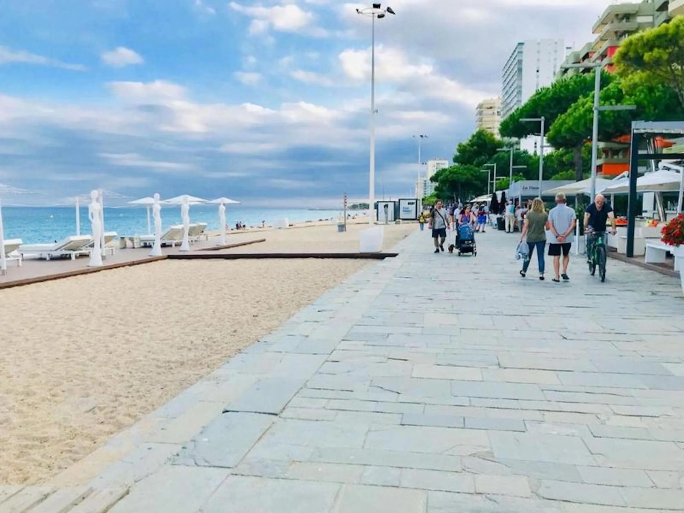 View (from property/room) in Investingspain Studio beach paradise front sea views on the beach