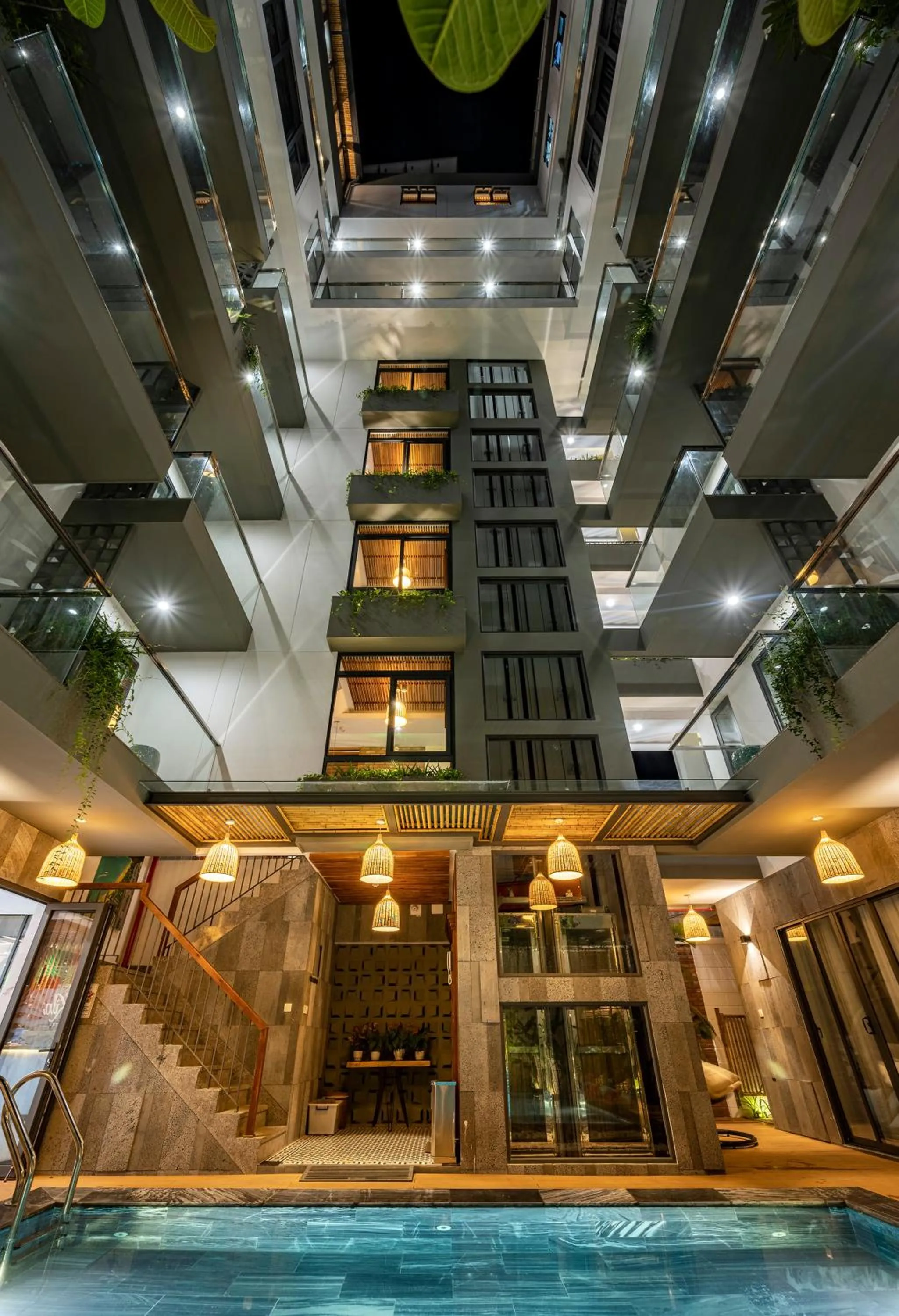 Swimming pool in The Kila Boutique Hotel