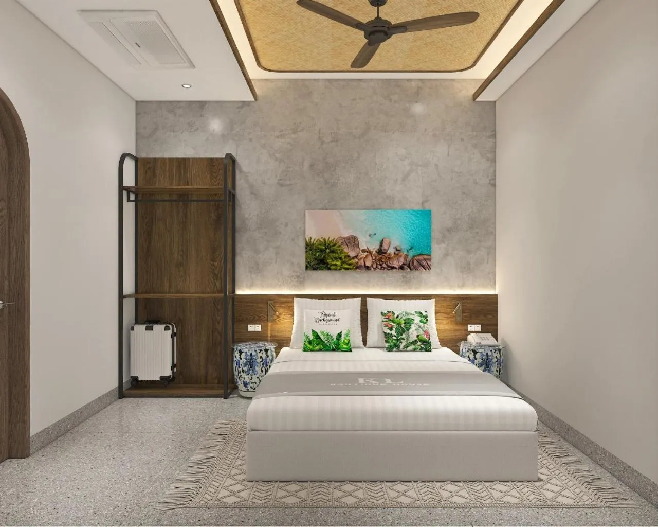 Bedroom, Bed in The Kila Boutique Hotel