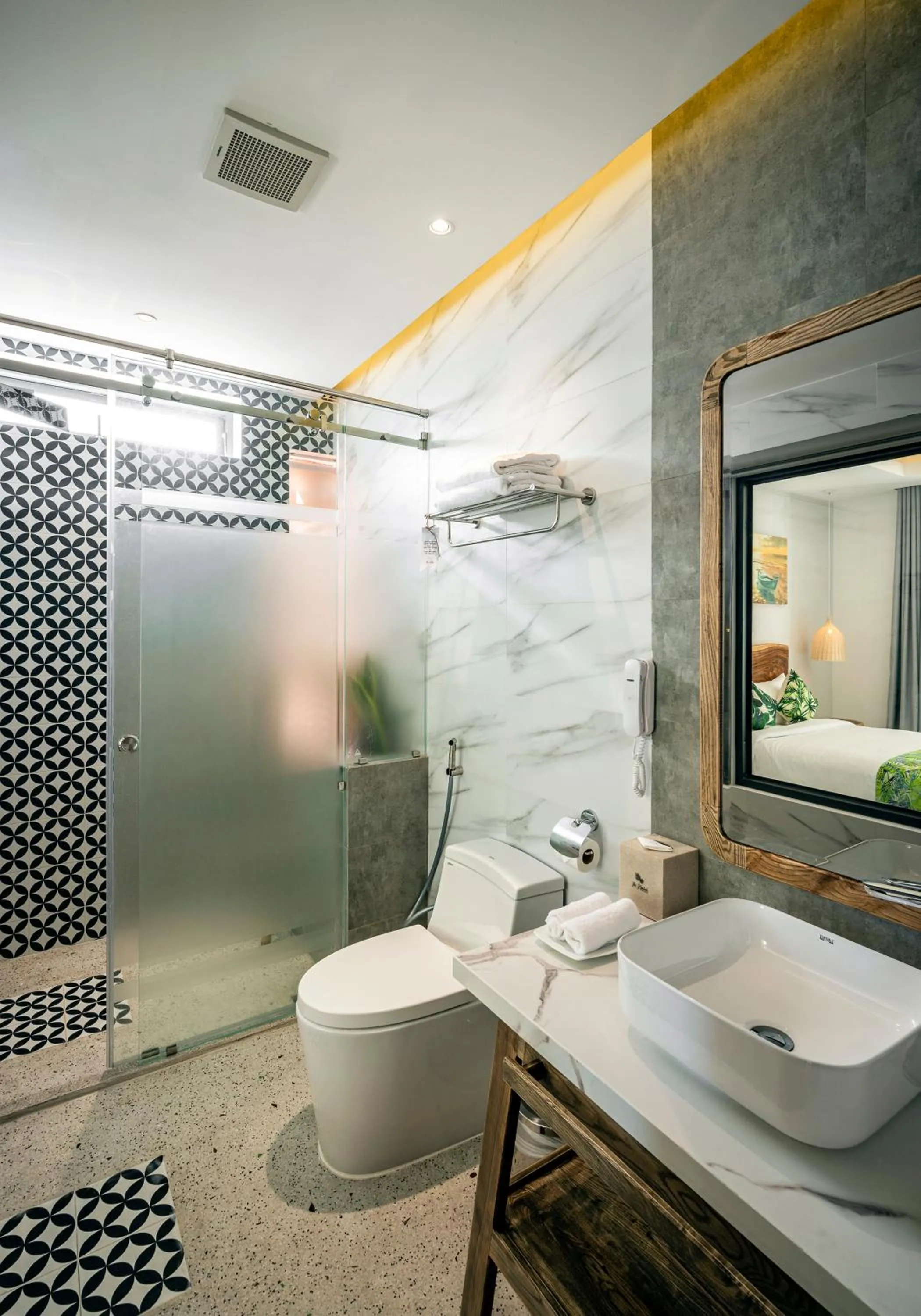 Bathroom in The Kila Boutique Hotel