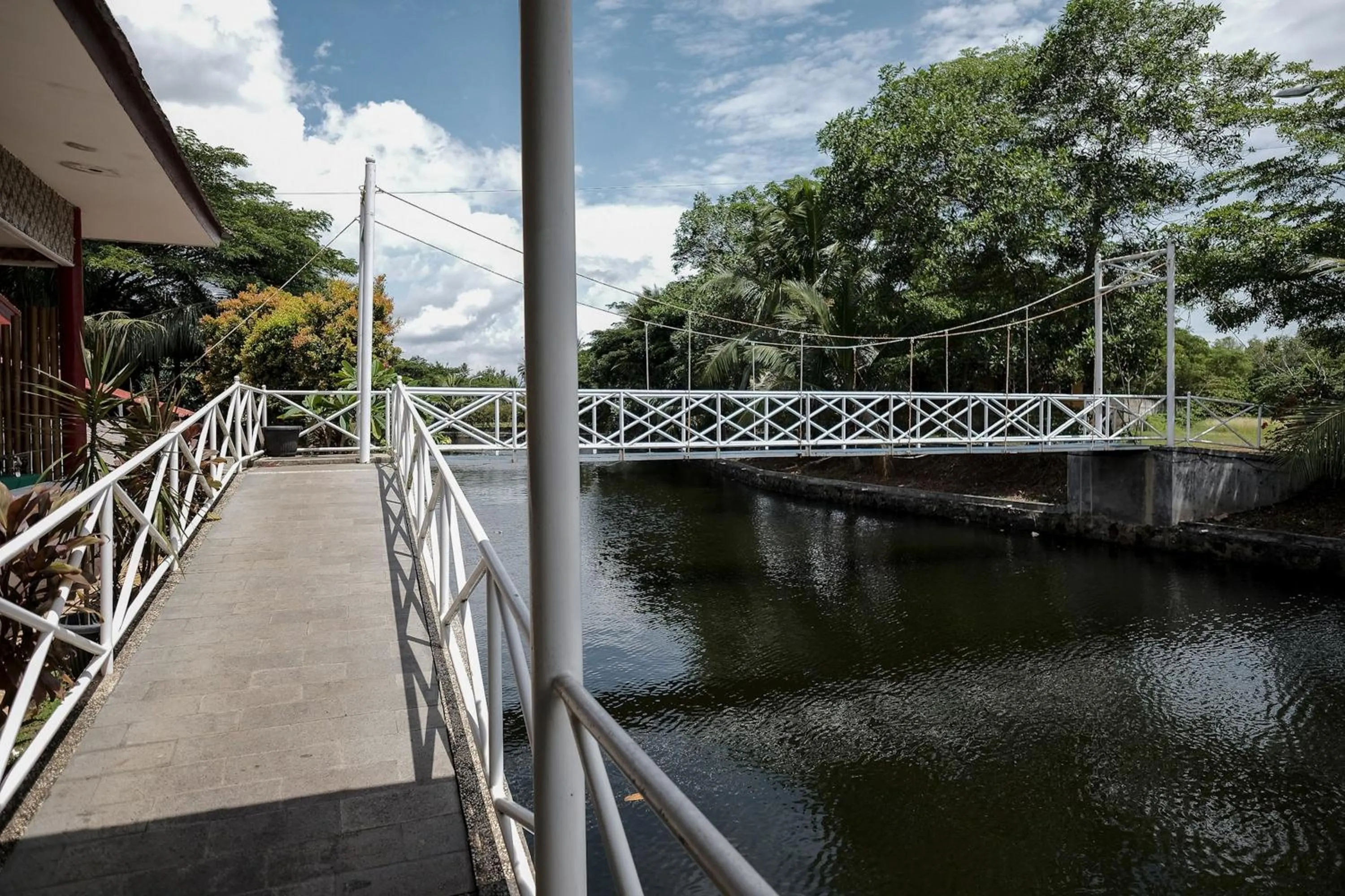 River view in RedDoorz at Hotel Negeri Baru Kalianda Lampung