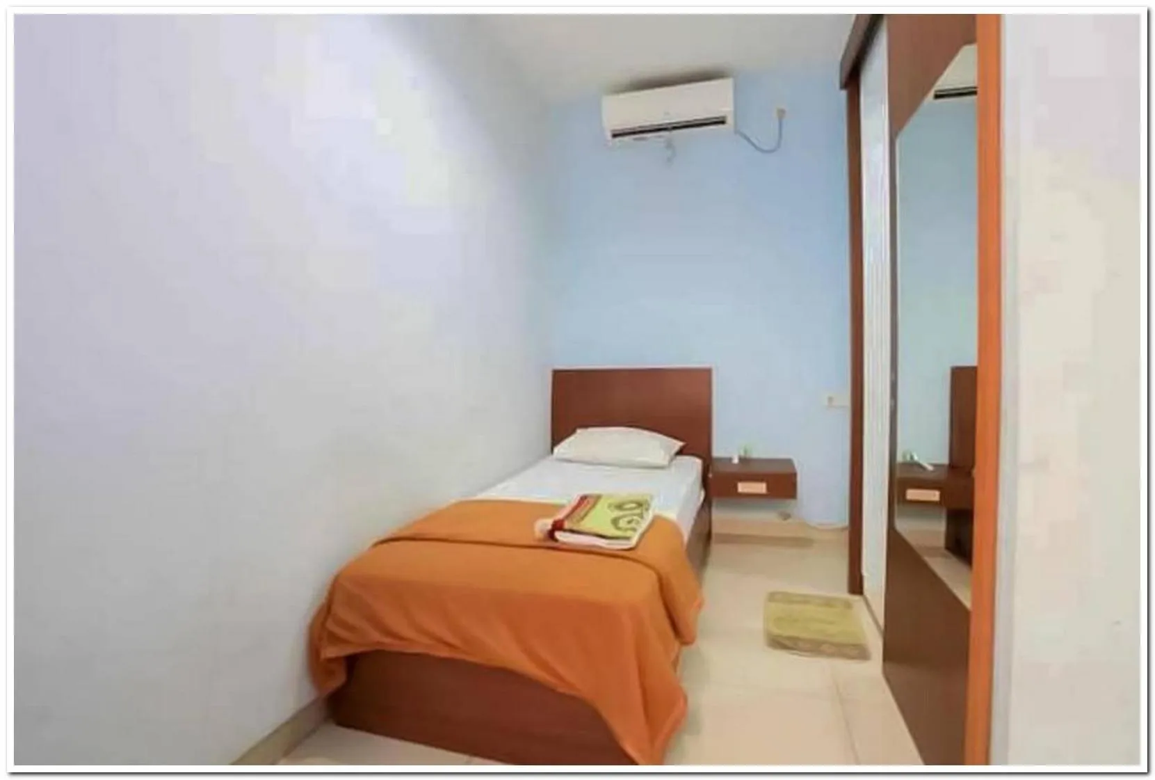 Bedroom, Bed in The Nancy's Homestay Pekanbaru Mitra RedDoorz