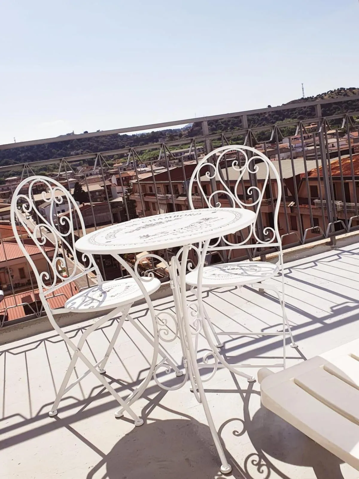 Balcony/Terrace in L'attico b&b