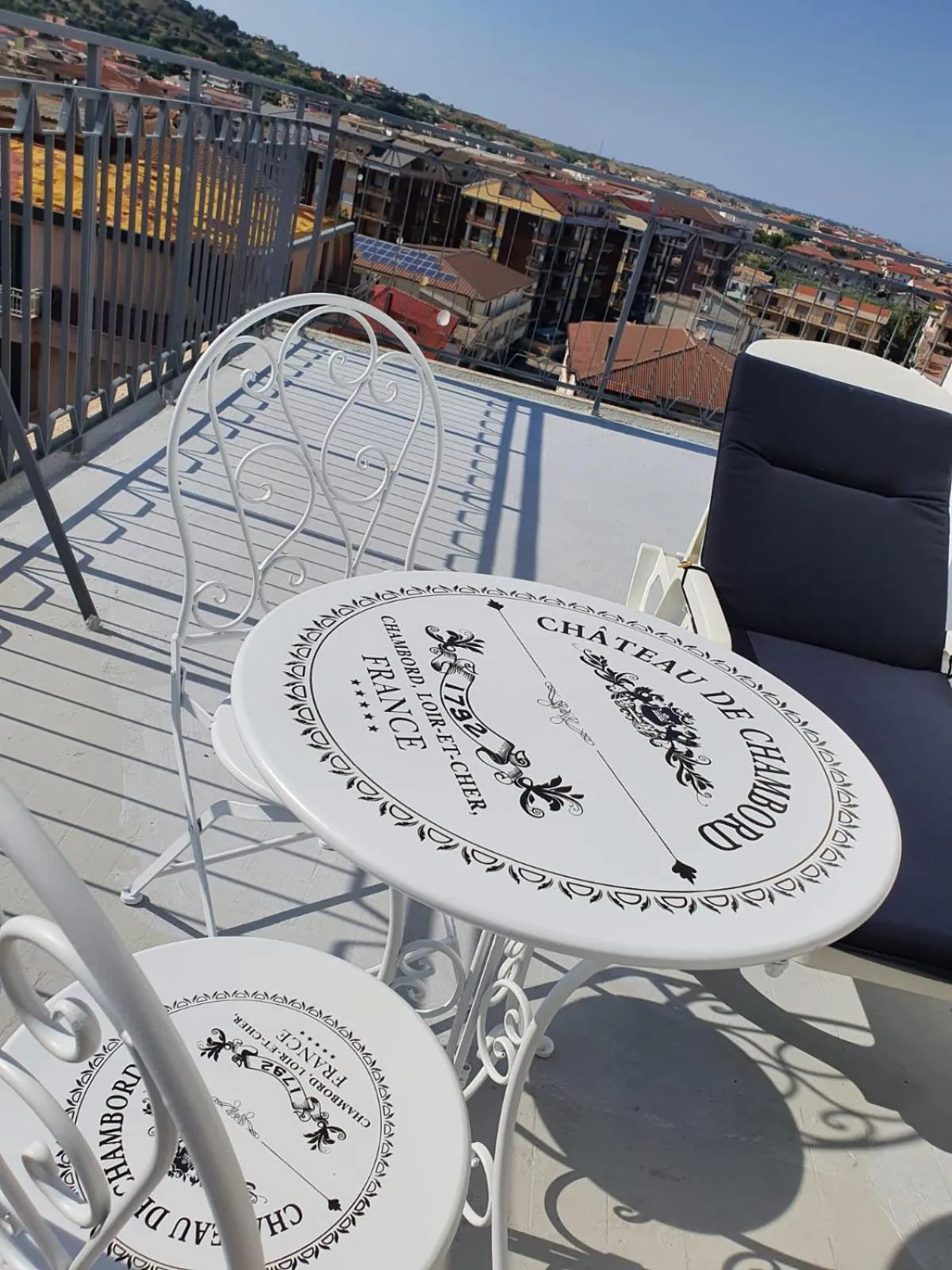 Balcony/Terrace in L'attico b&b