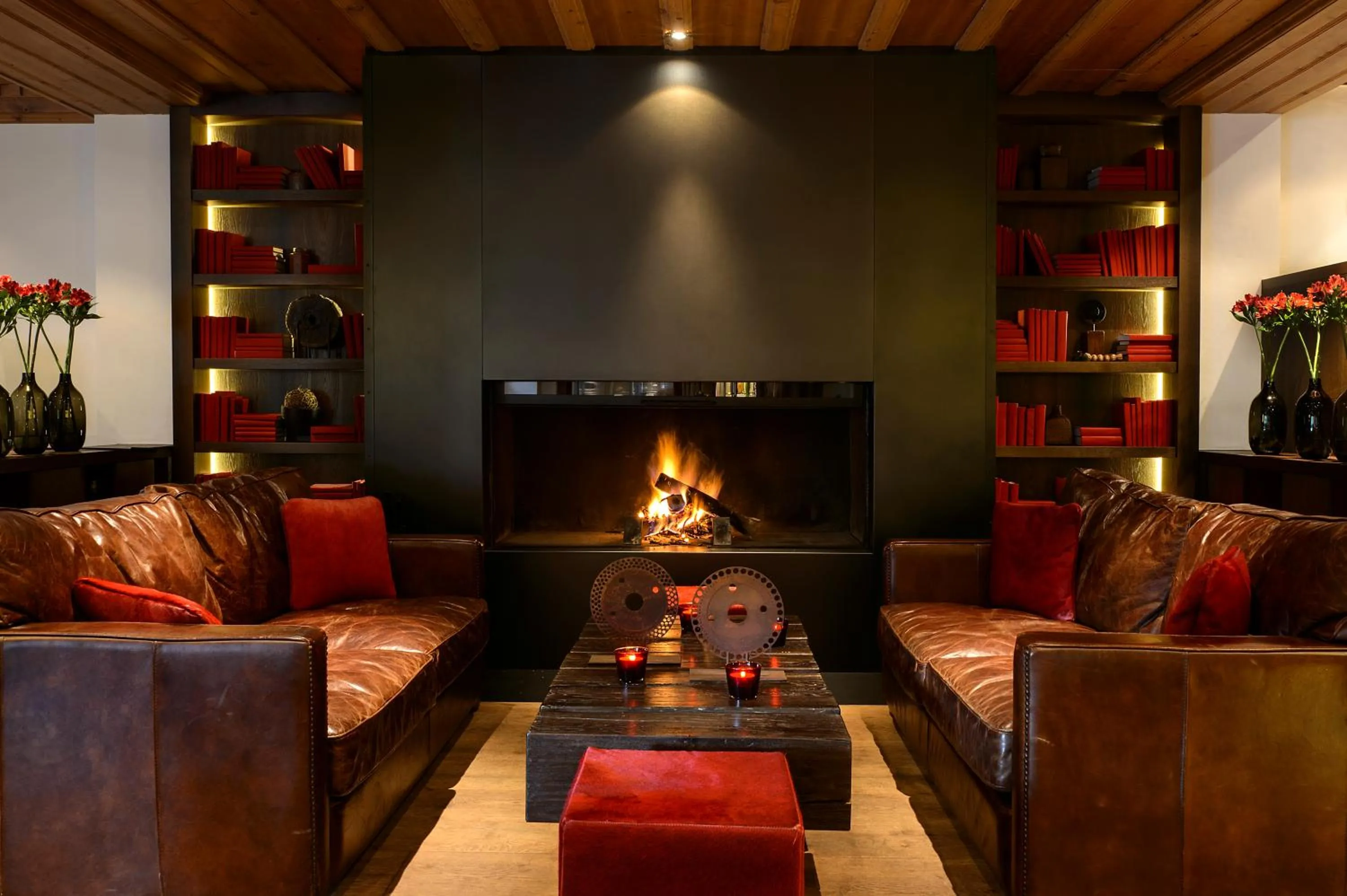 Living room, Seating Area in Park Gstaad