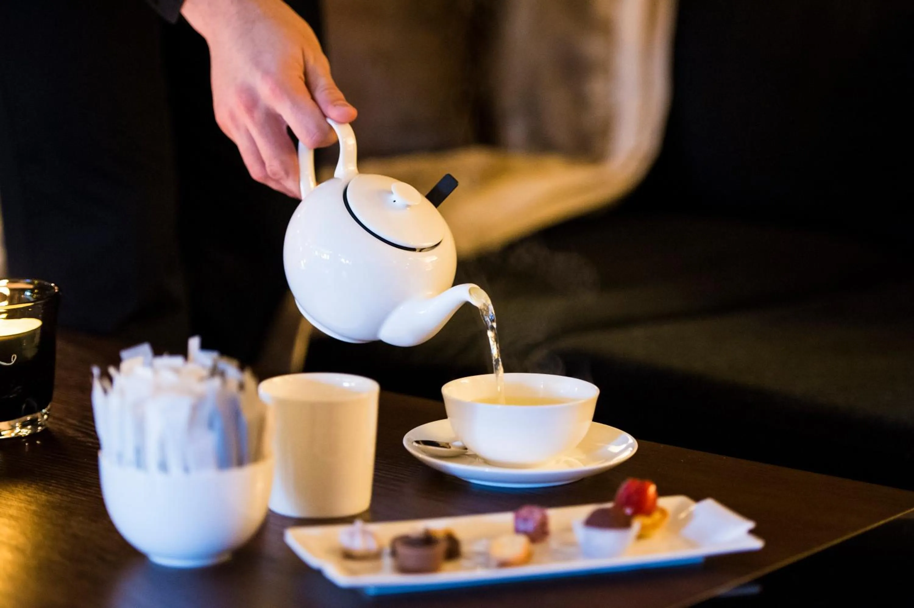 Lounge or bar in Park Gstaad