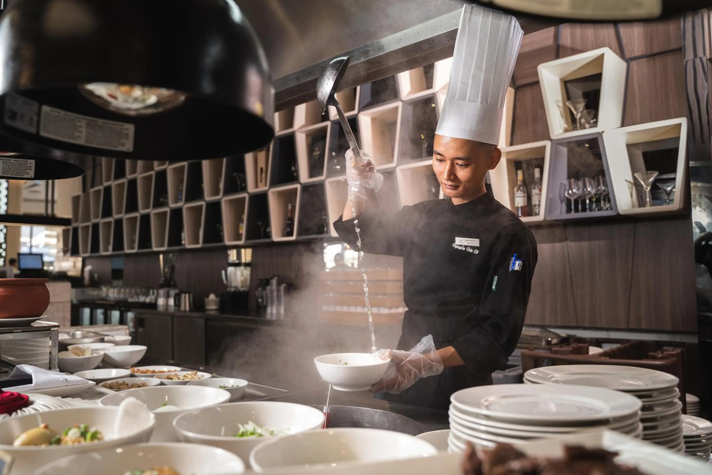 Staff in DeLaSea Ha Long Hotel - Modern Bayview Escape