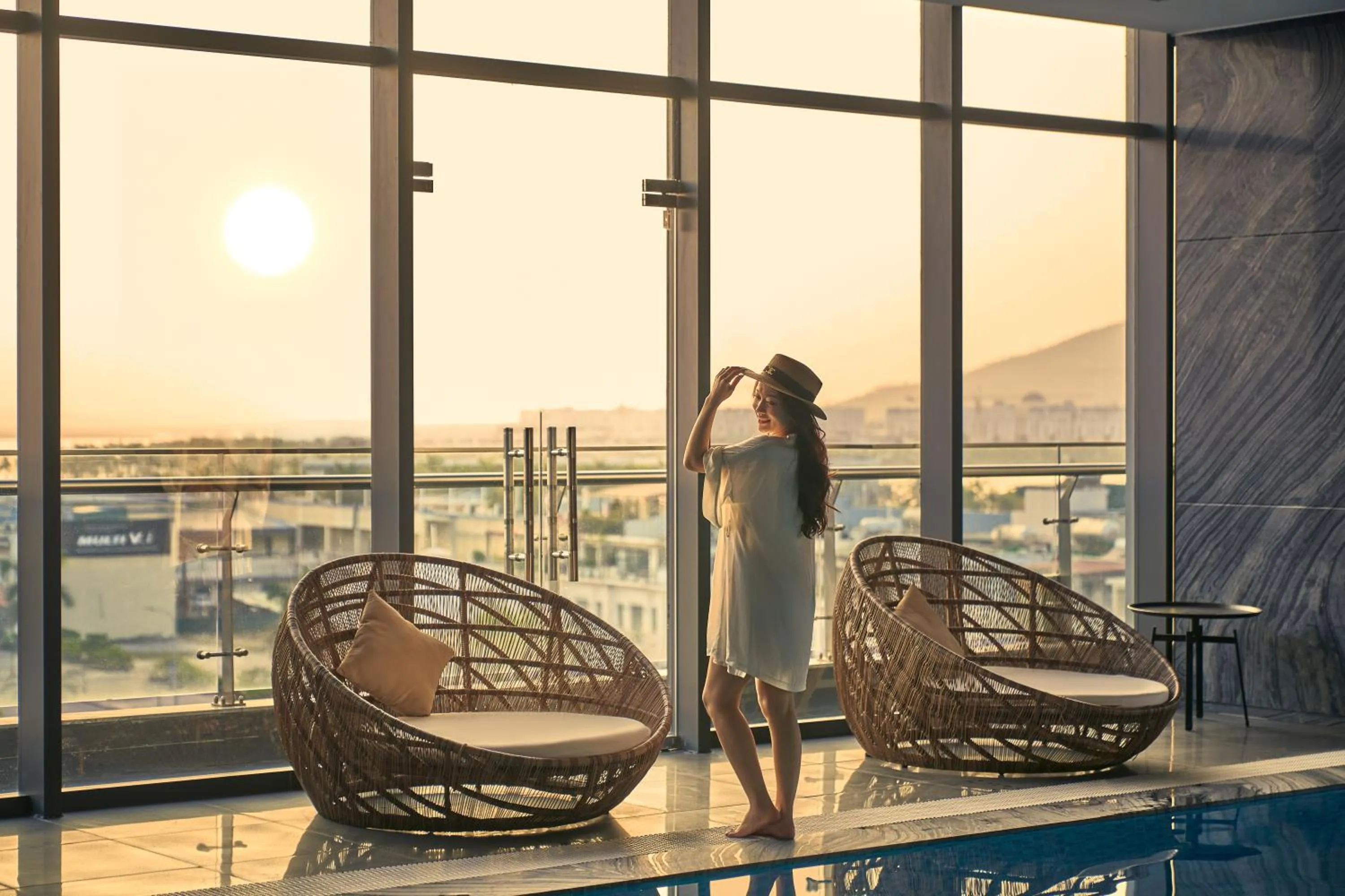 Natural landscape in DeLaSea Ha Long Hotel - Modern Bayview Escape