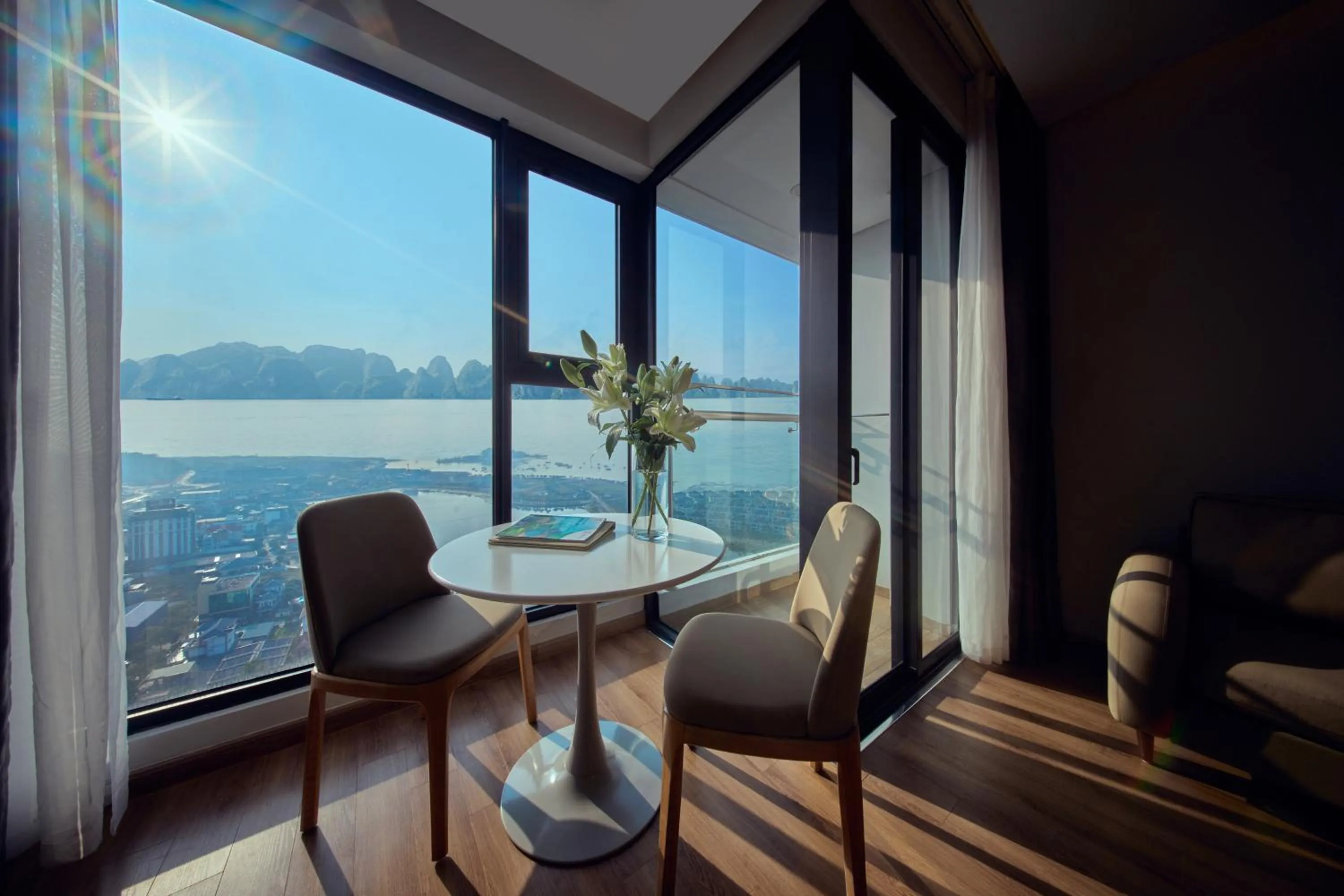 View (from property/room) in DeLaSea Ha Long Hotel - Modern Bayview Escape