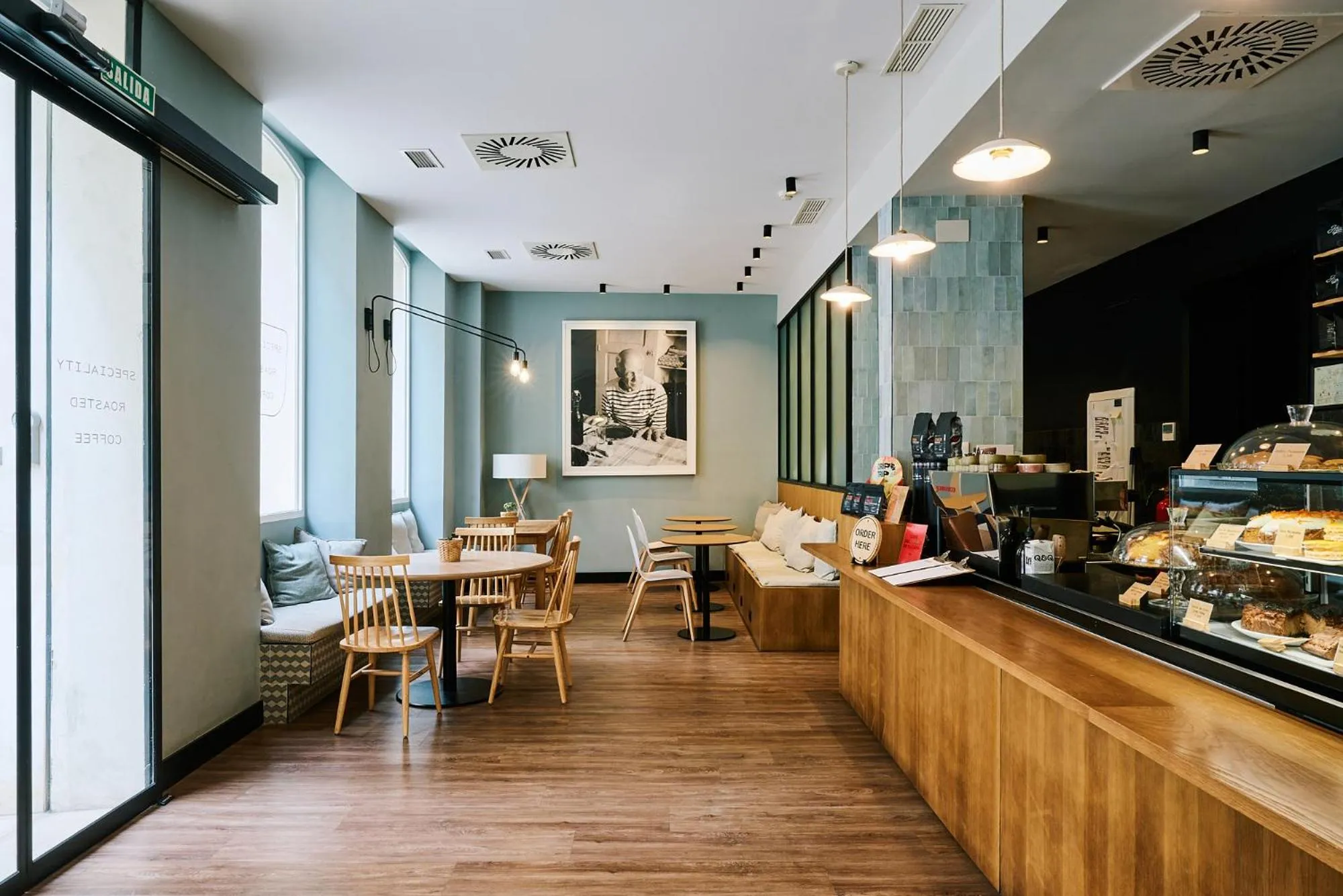 Restaurant/places to eat in TOC Hostel Malaga