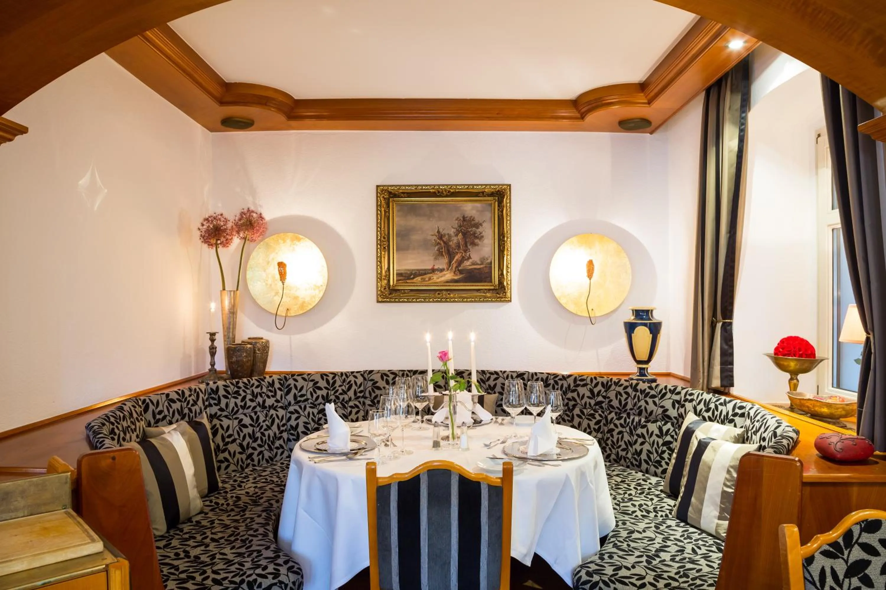 Restaurant/places to eat in Romantik Hotel Schwanefeld & Spa