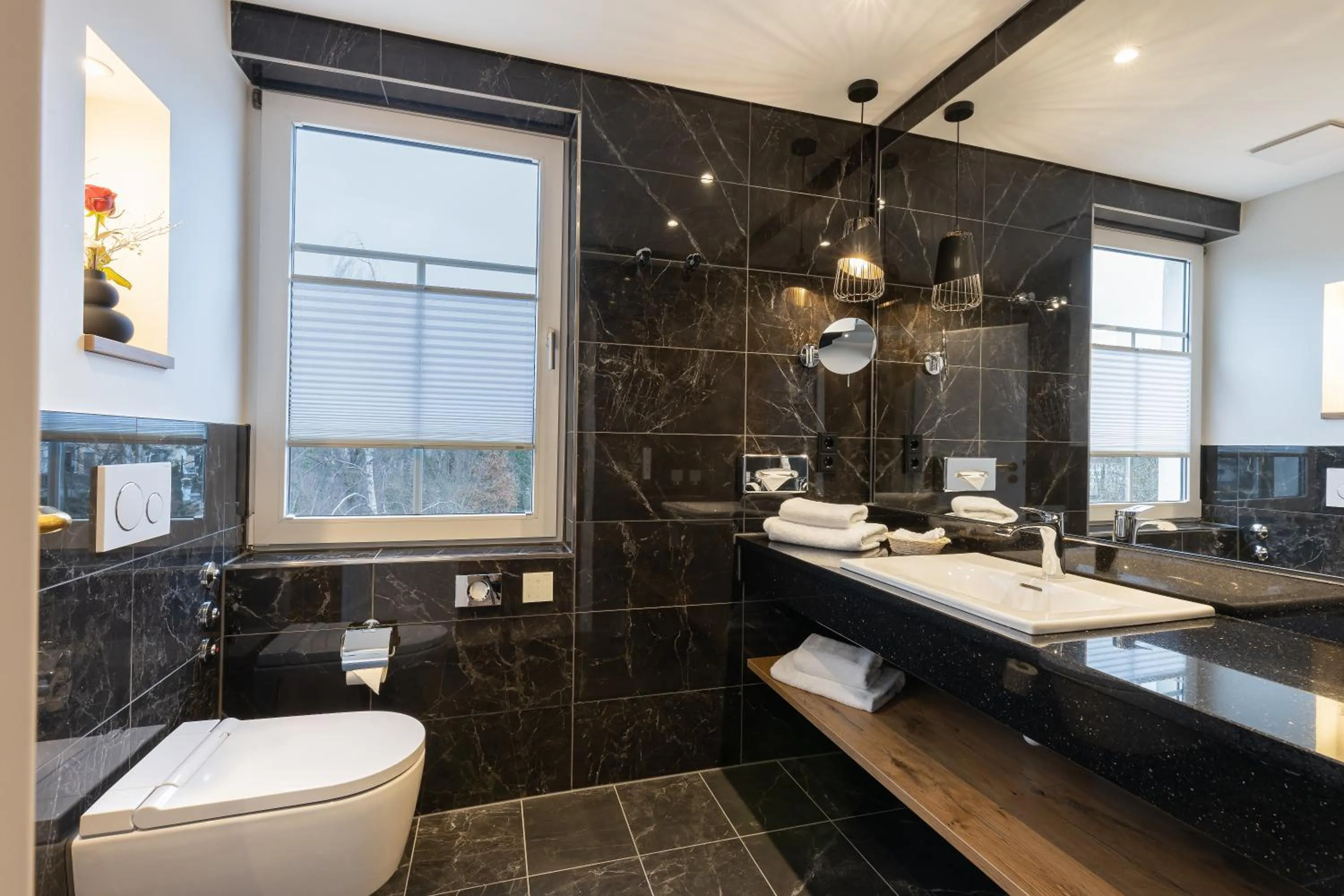 Bathroom in Romantik Hotel Schwanefeld & Spa