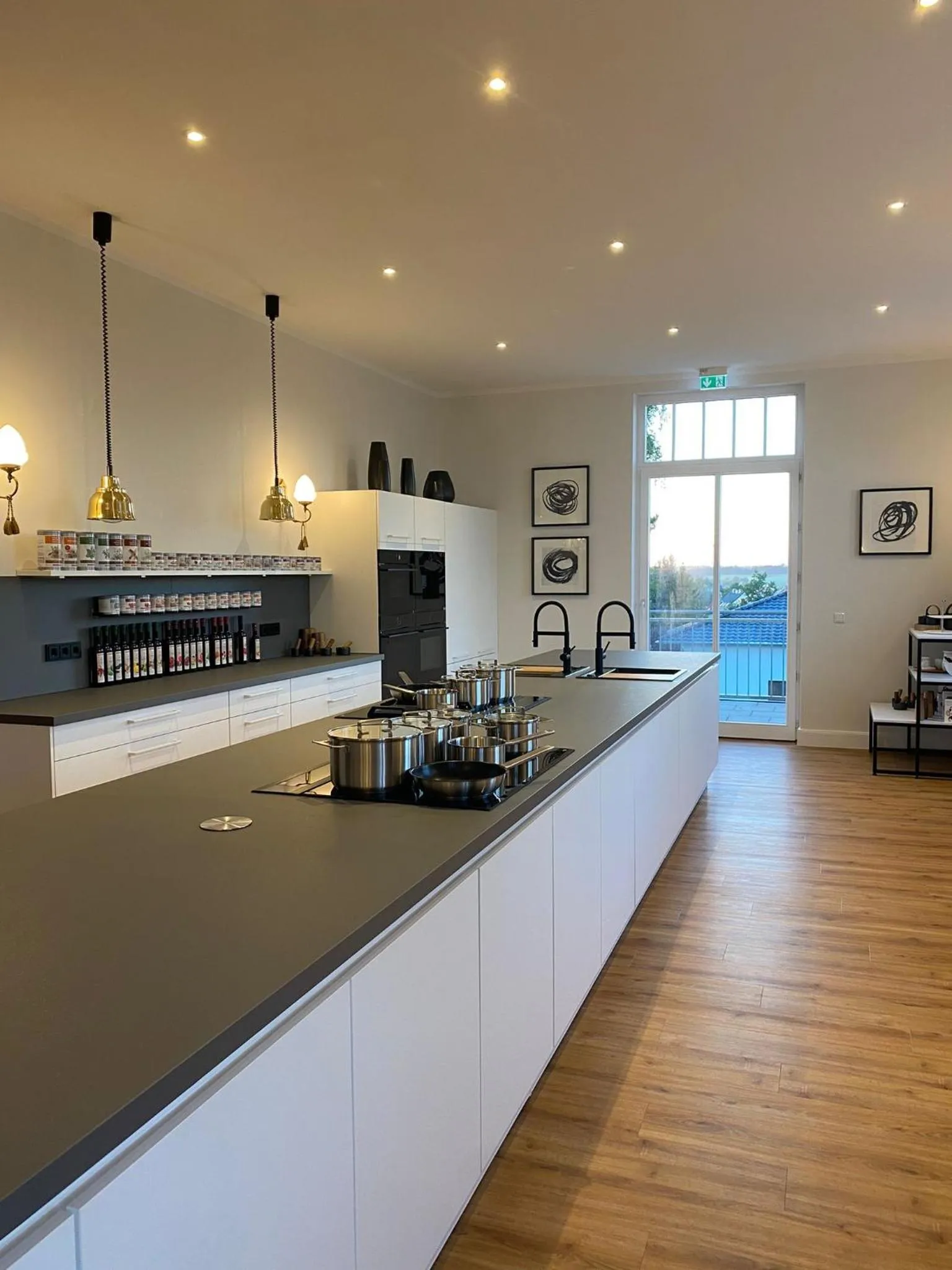 kitchen in Romantik Hotel Schwanefeld & Spa