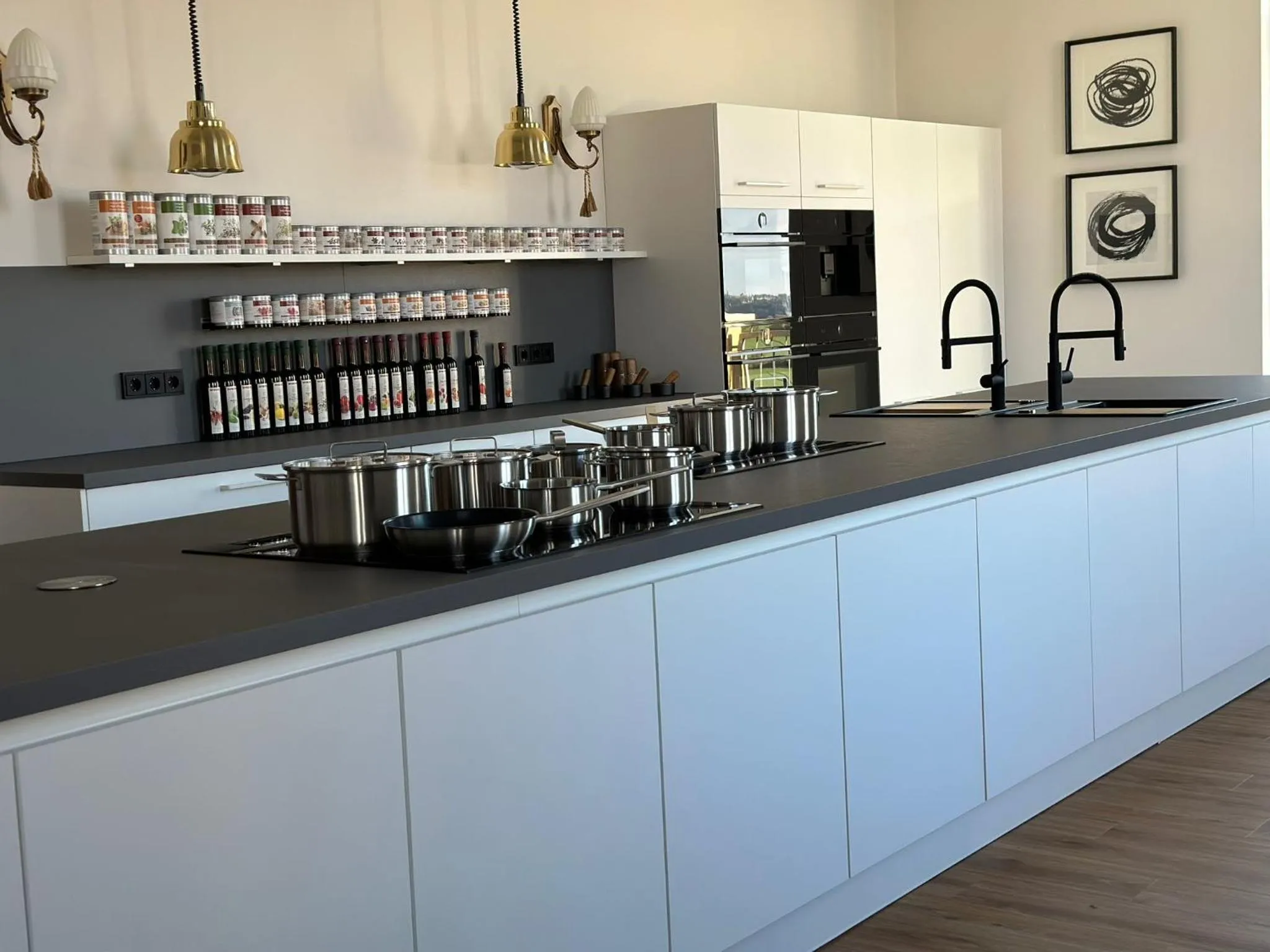 kitchen in Romantik Hotel Schwanefeld & Spa