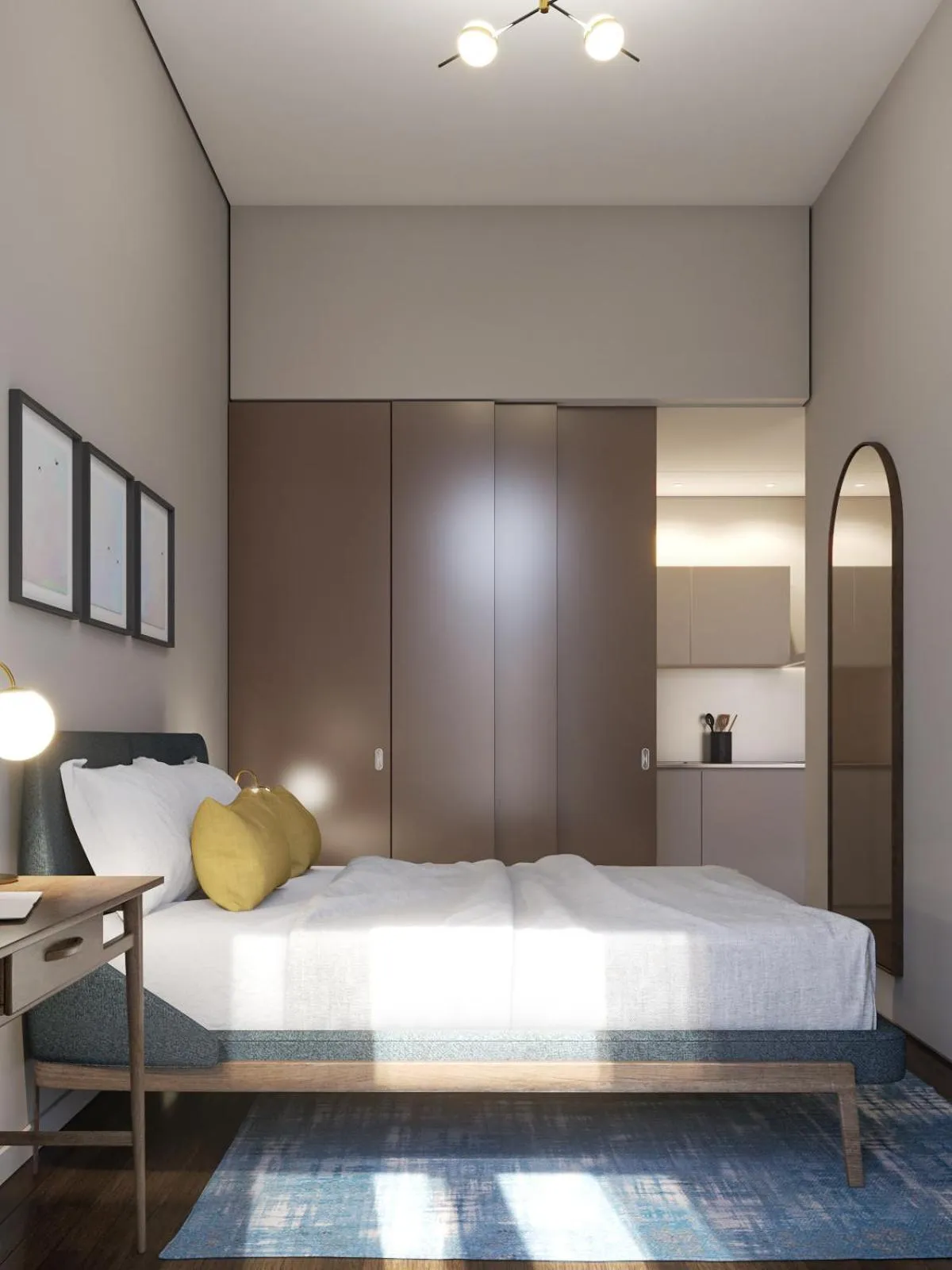 Bed in Gallery Townhouse & Home