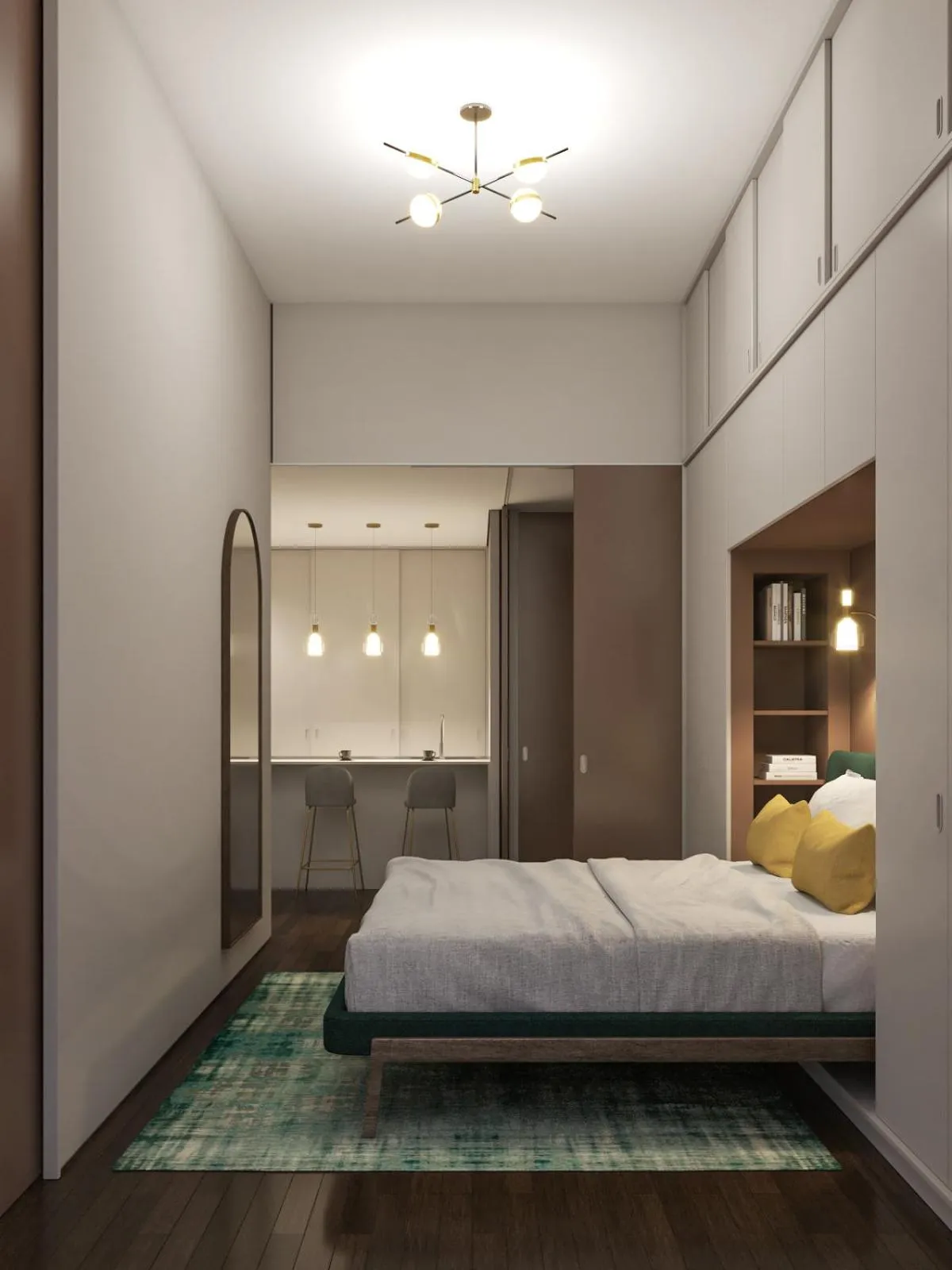 Bed in Gallery Townhouse & Home