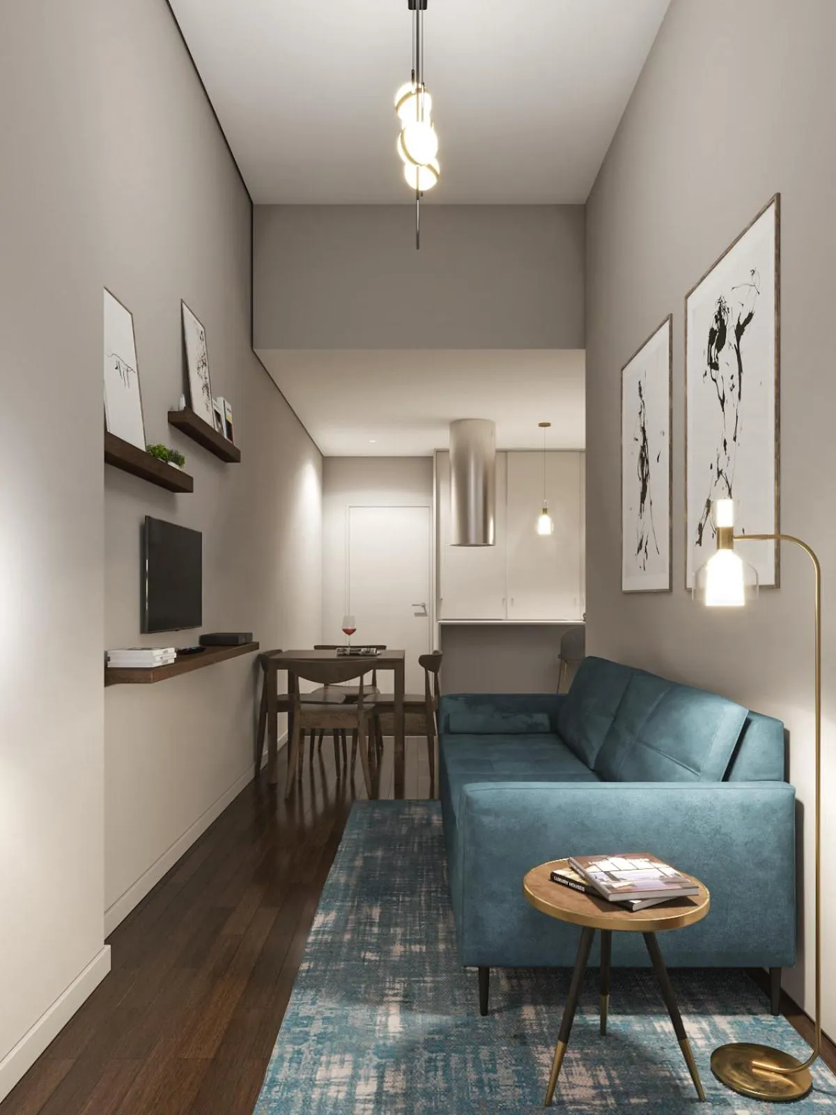 Living room in Gallery Townhouse & Home