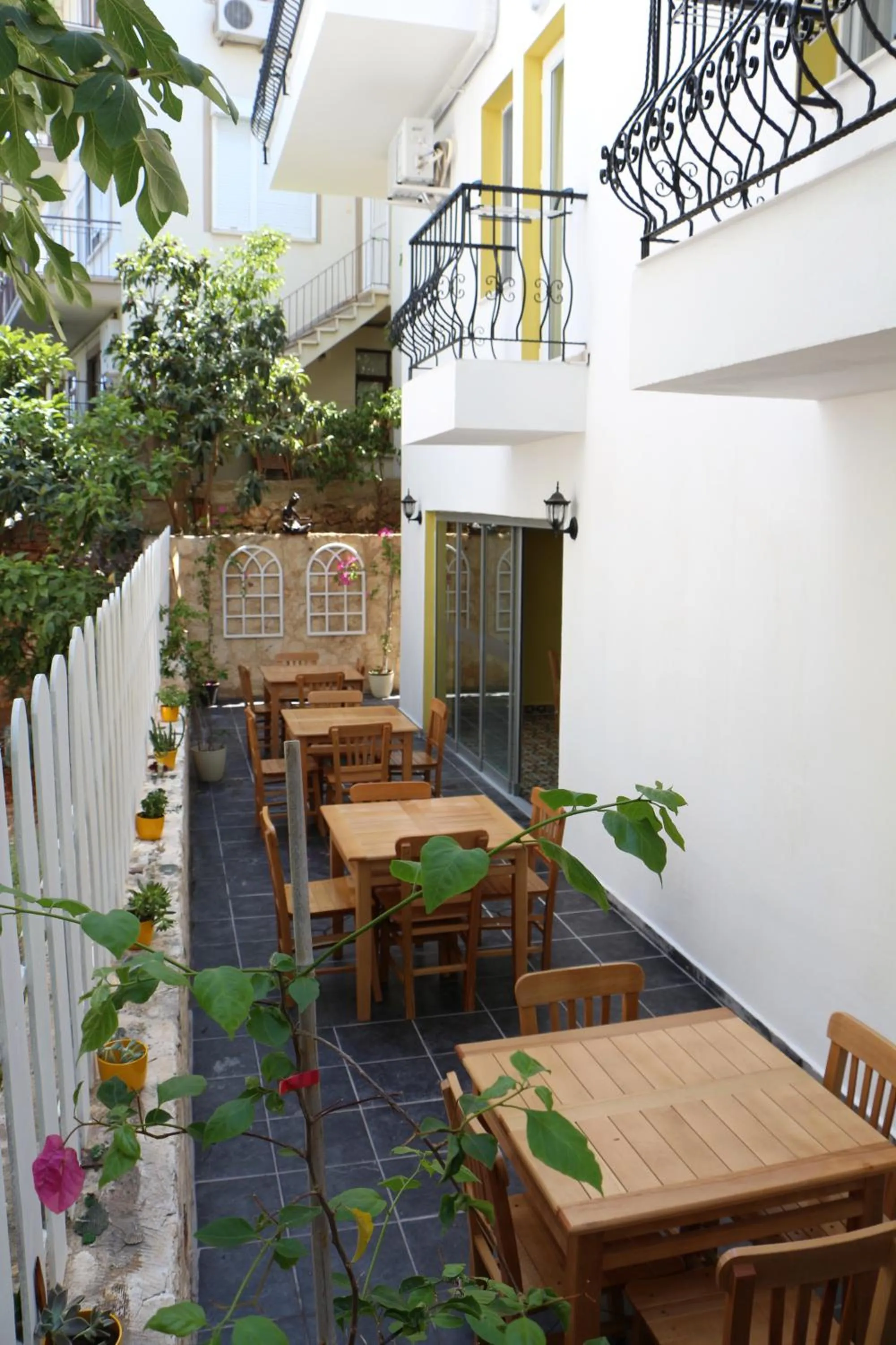 Patio in Holy Pansiyon