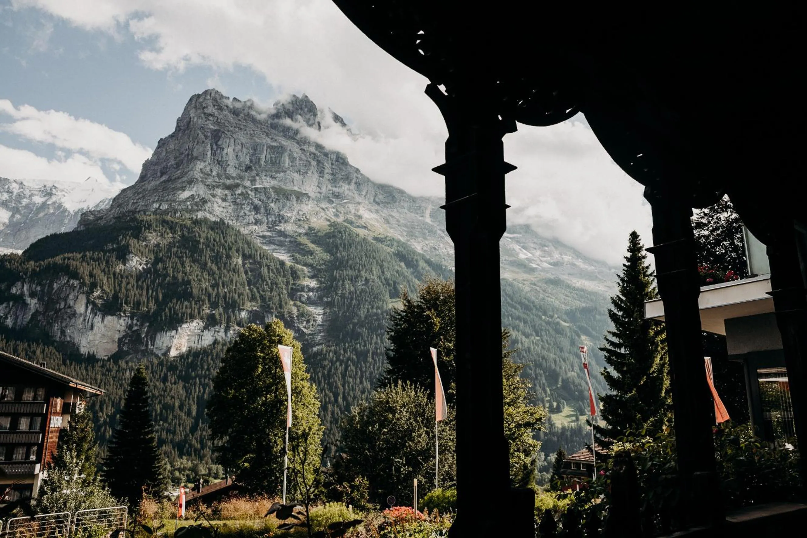 View (from property/room) in Parkhotel Schoenegg