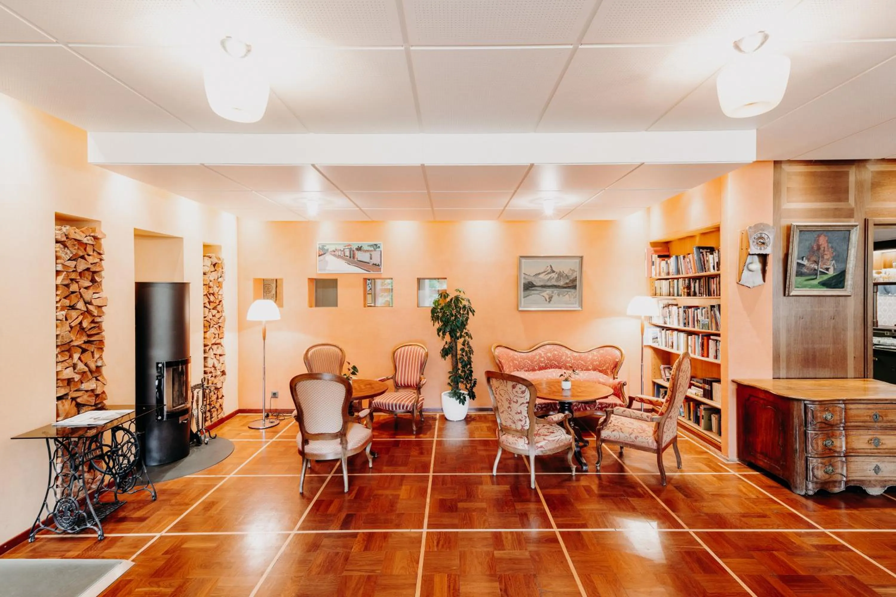 Lobby or reception in Parkhotel Schoenegg