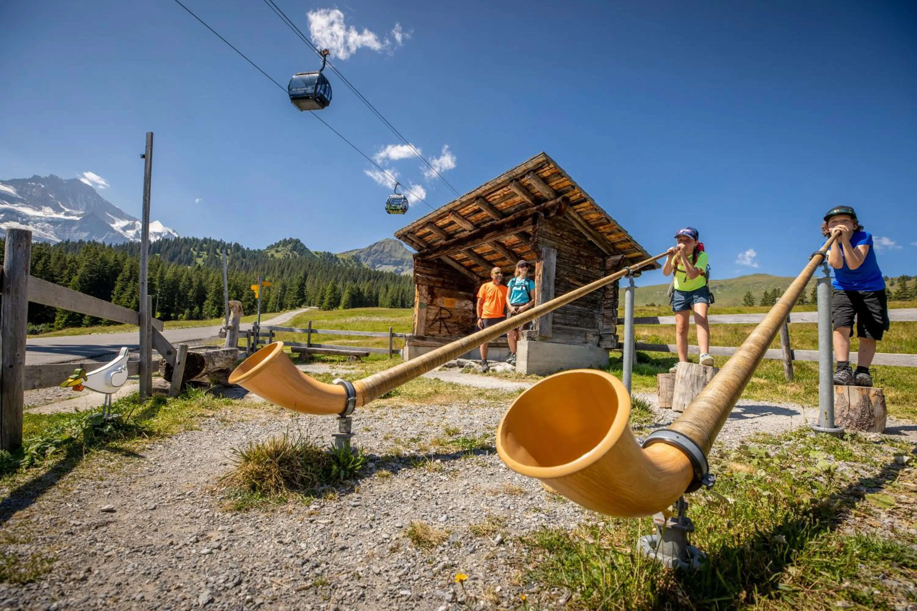 Natural landscape in Parkhotel Schoenegg