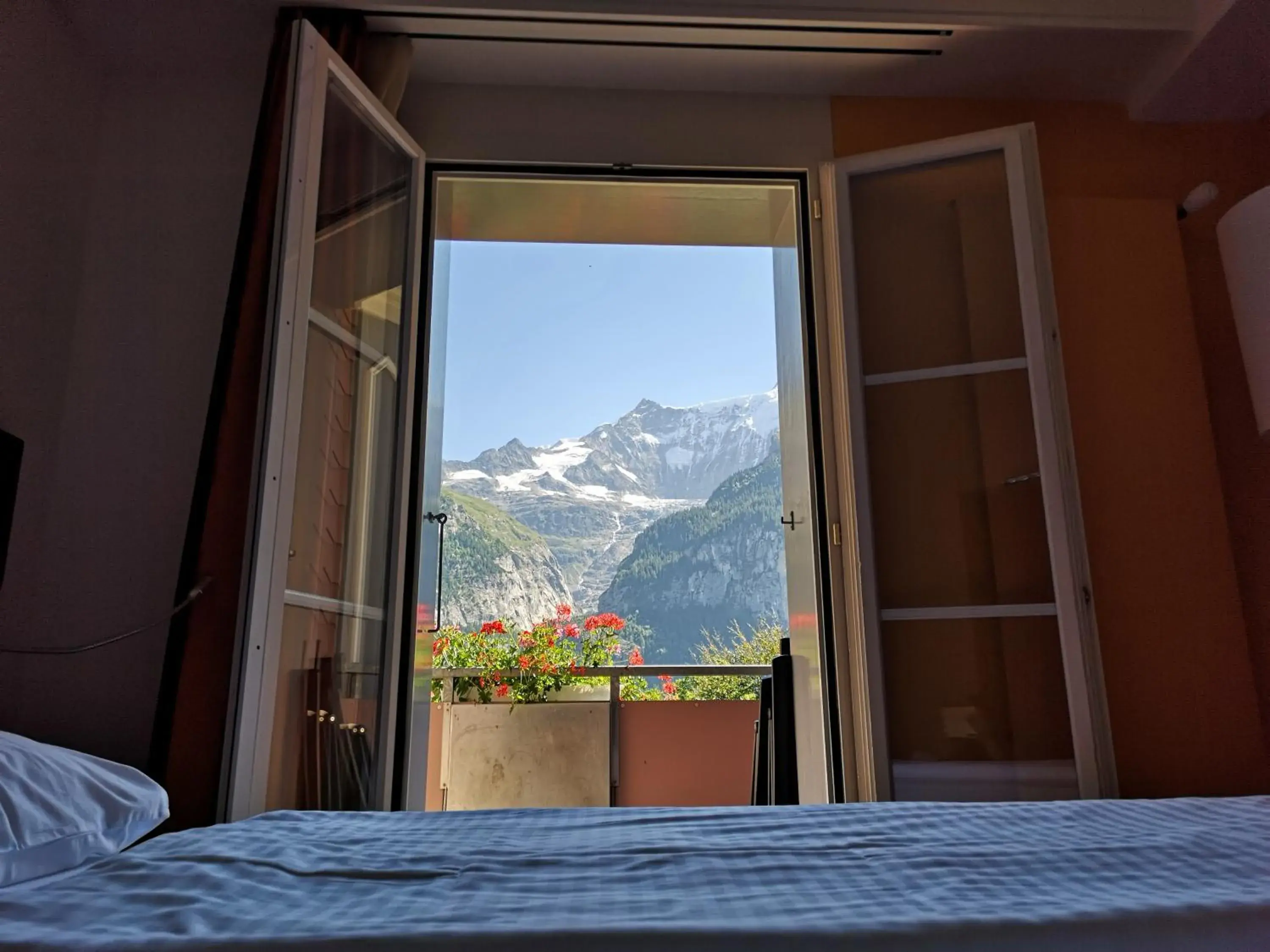 Deluxe Single Room with Balcony and Mountain View in Parkhotel Schoenegg Deluxe Single Room with Balcony and Mountain View in Parkhotel Schoenegg