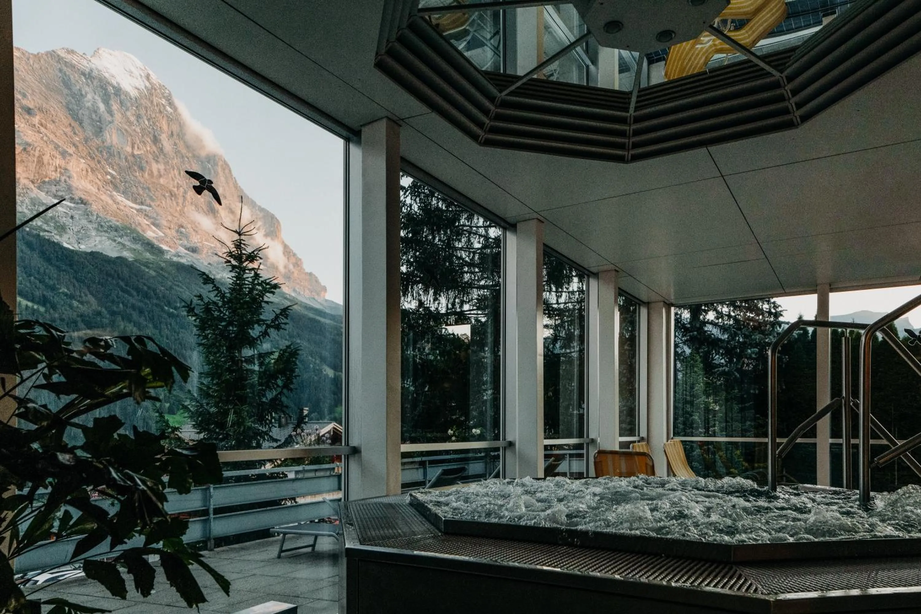 Swimming pool in Parkhotel Schoenegg