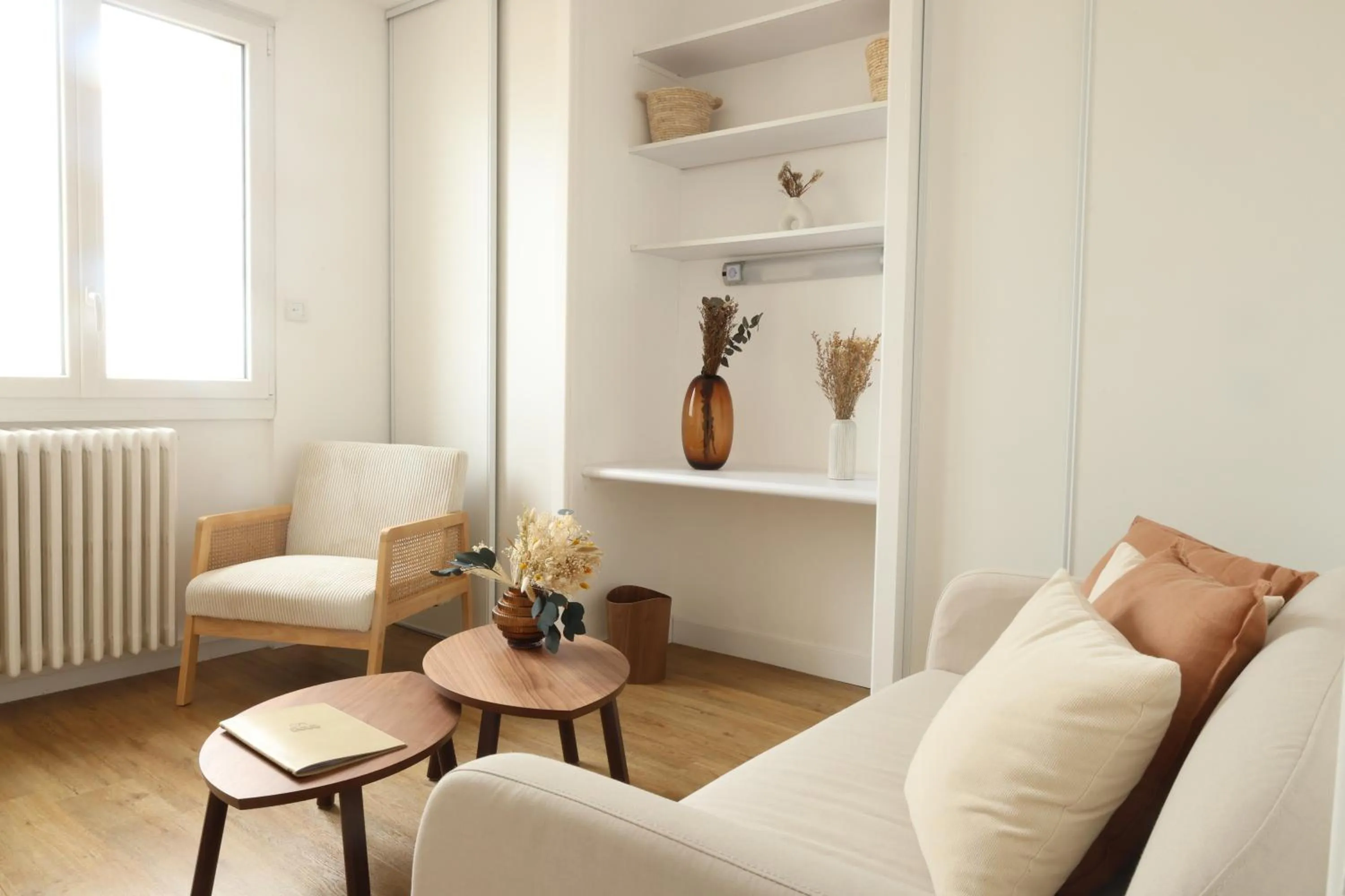 Living room in Le Clos Normand