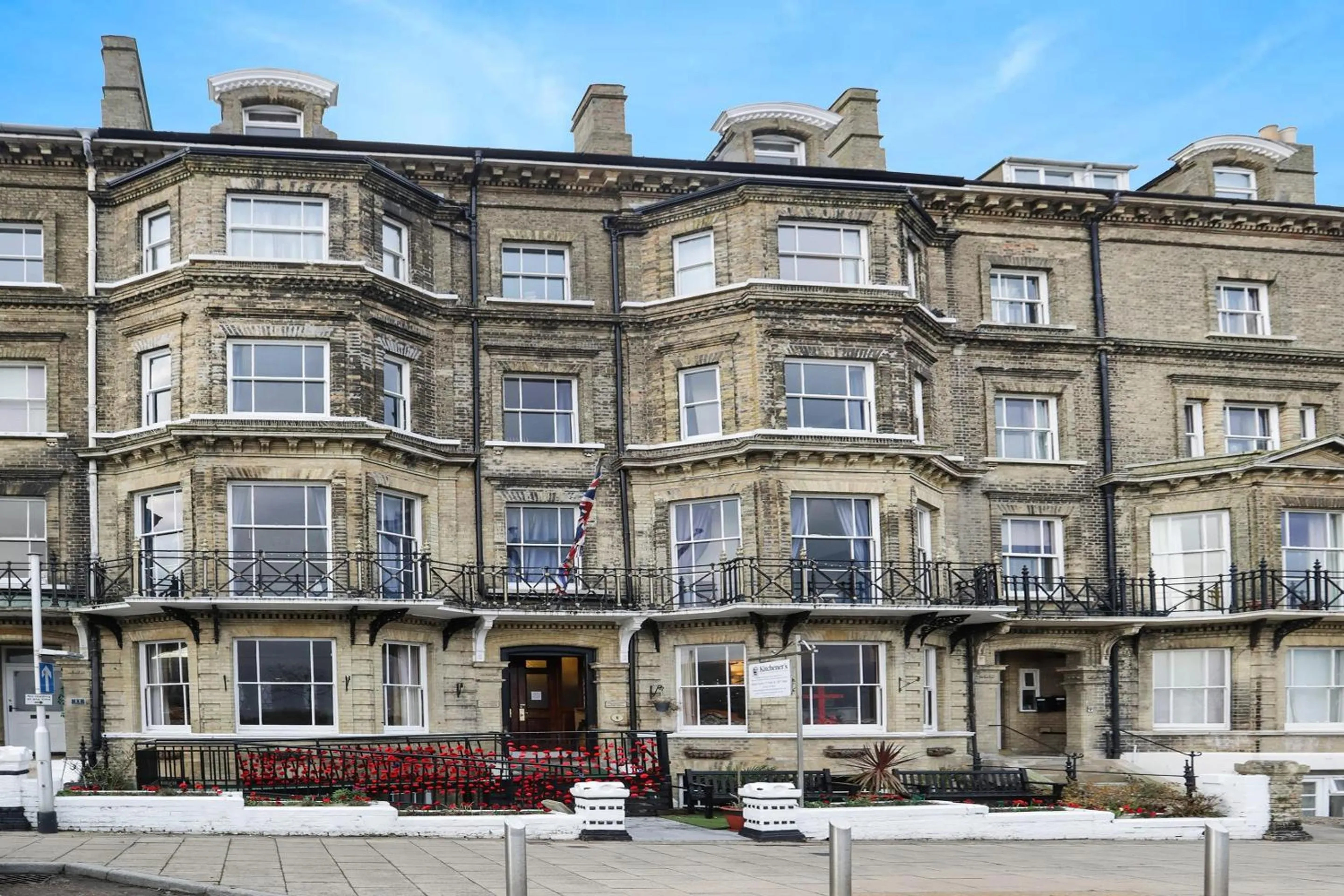 Facade/entrance in Lord Kitcheners Guest House