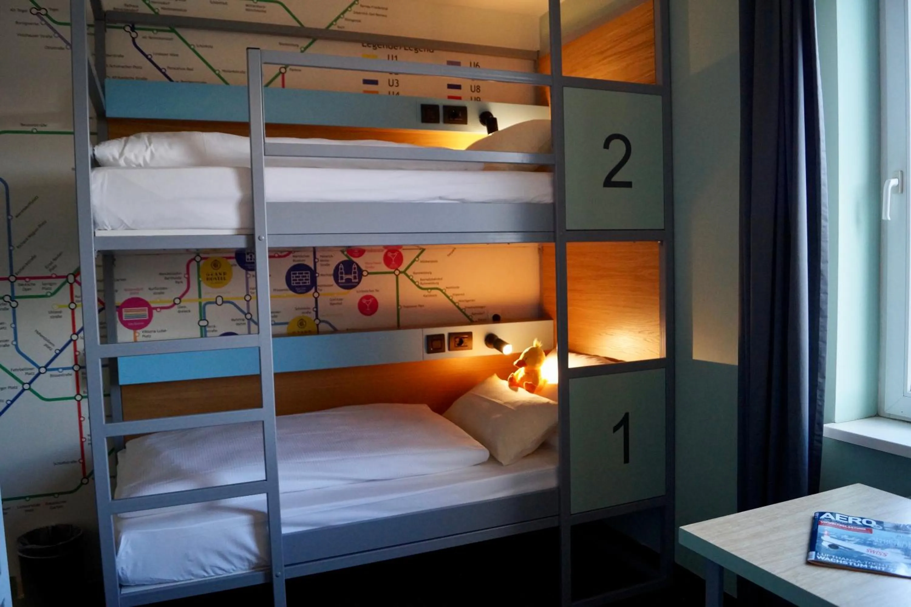 bunk bed, Bed in Grand Hostel Berlin Urban