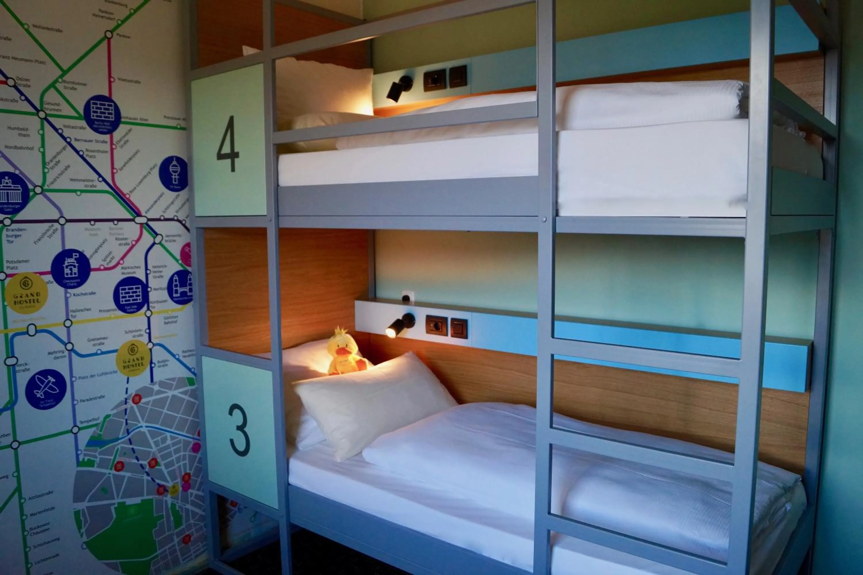 bunk bed, Bed in Grand Hostel Berlin Urban