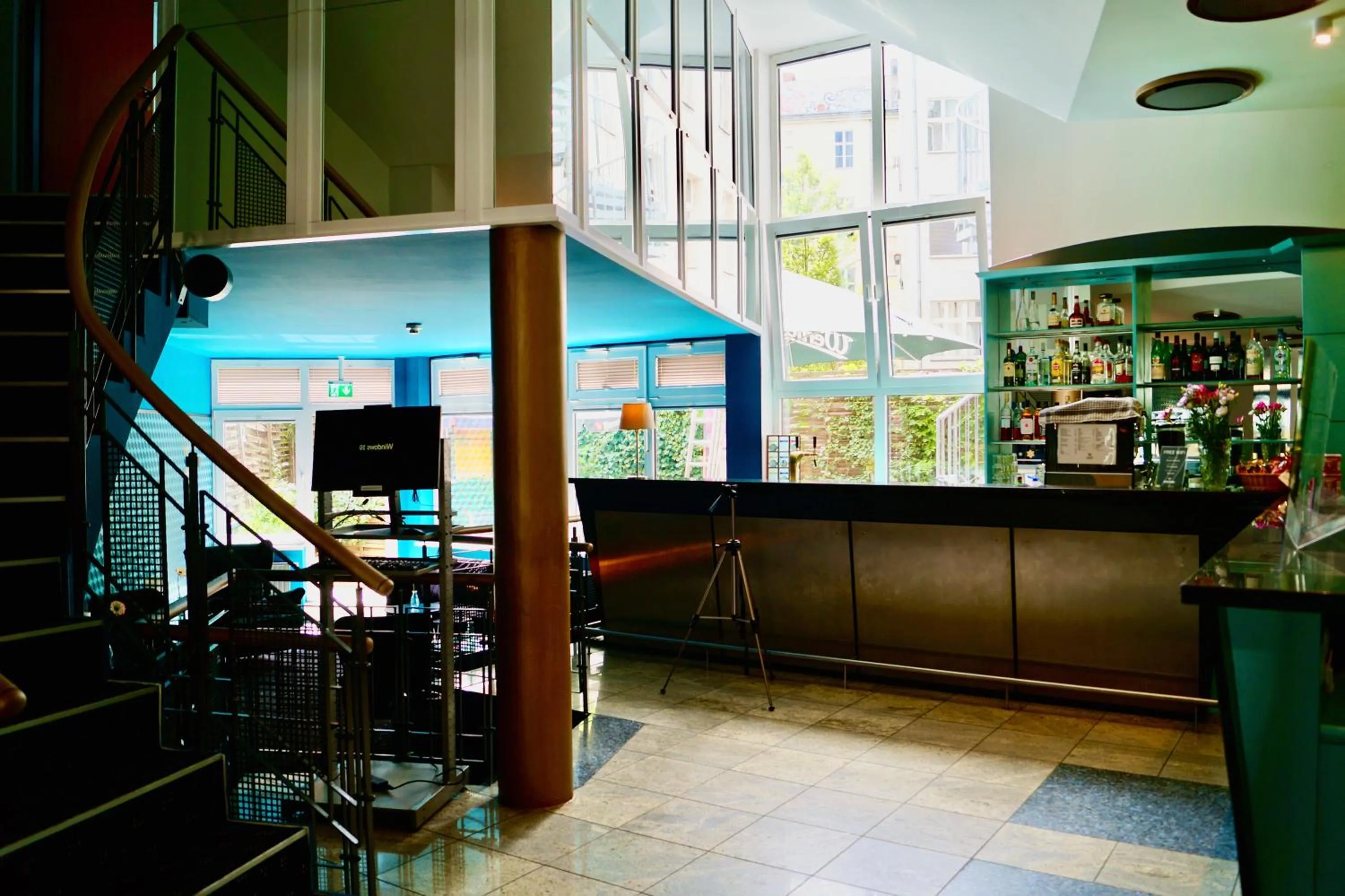 Lobby or reception in Grand Hostel Berlin Urban