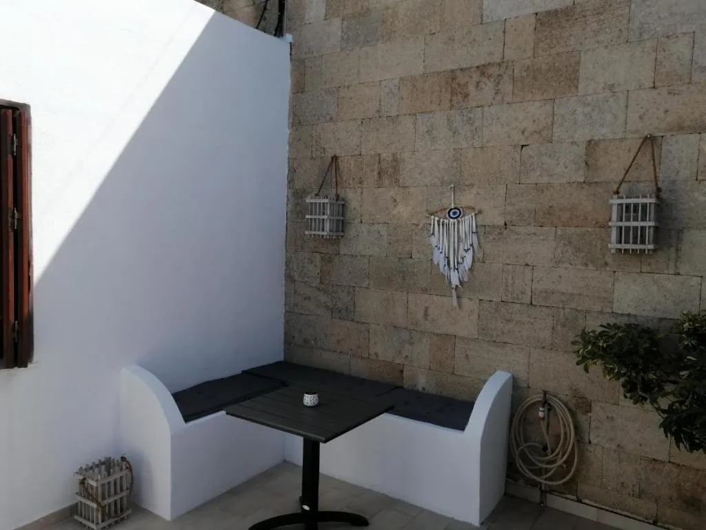 Balcony/Terrace in Eleftheria Lindian Studios II