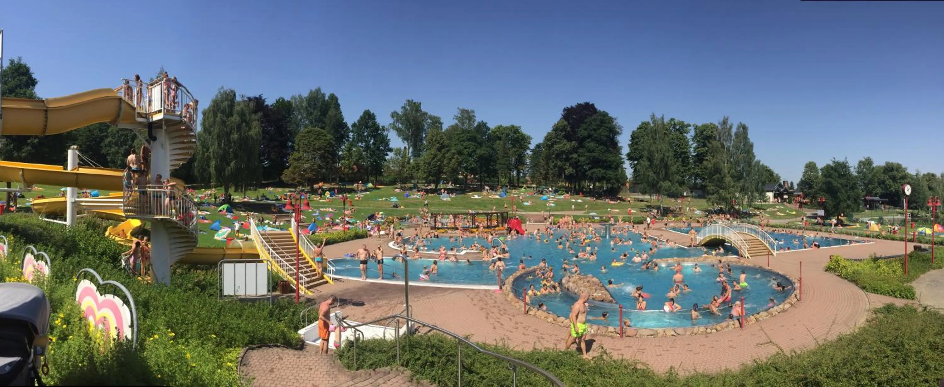 Aqua park in Hotel BB Bahnhof Bertsdorf