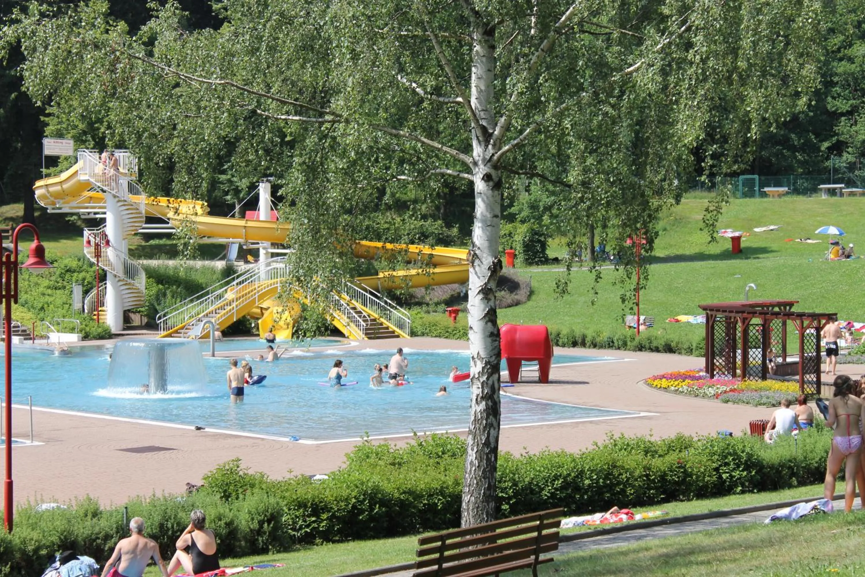 Summer in Hotel BB Bahnhof Bertsdorf