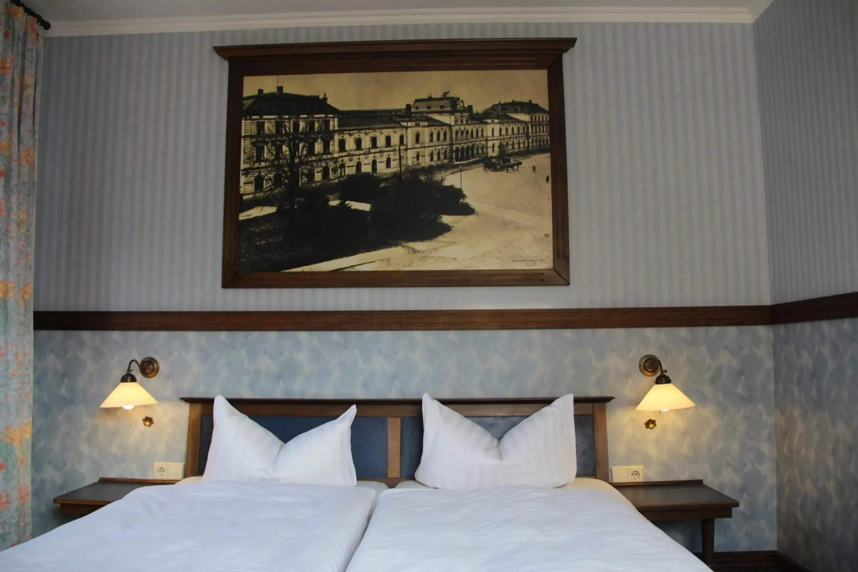 Double Room in Hotel BB Bahnhof Bertsdorf Double Room in Hotel BB Bahnhof Bertsdorf