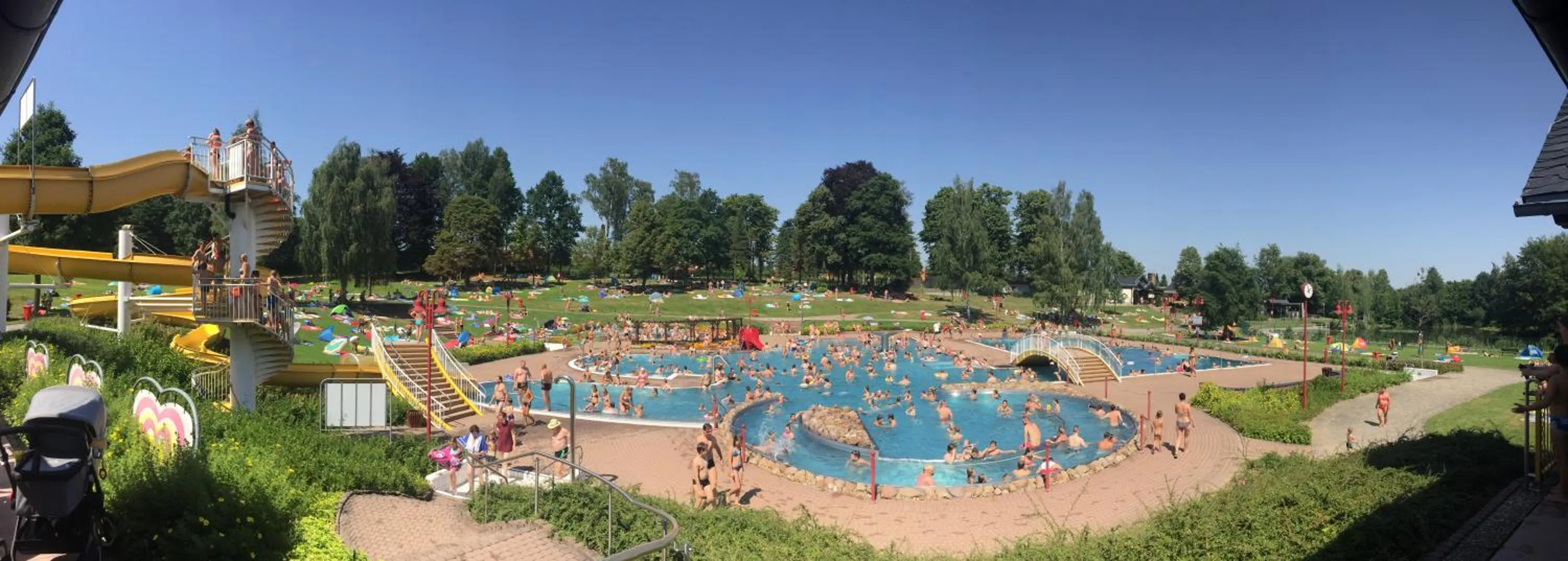 Aqua park in Hotel BB Bahnhof Bertsdorf
