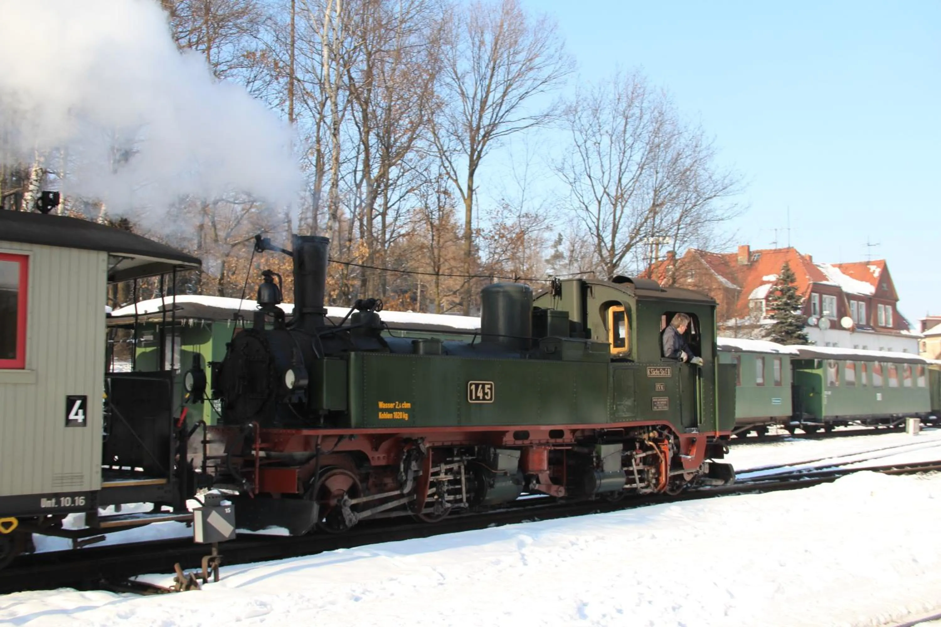 Property building in Hotel BB Bahnhof Bertsdorf