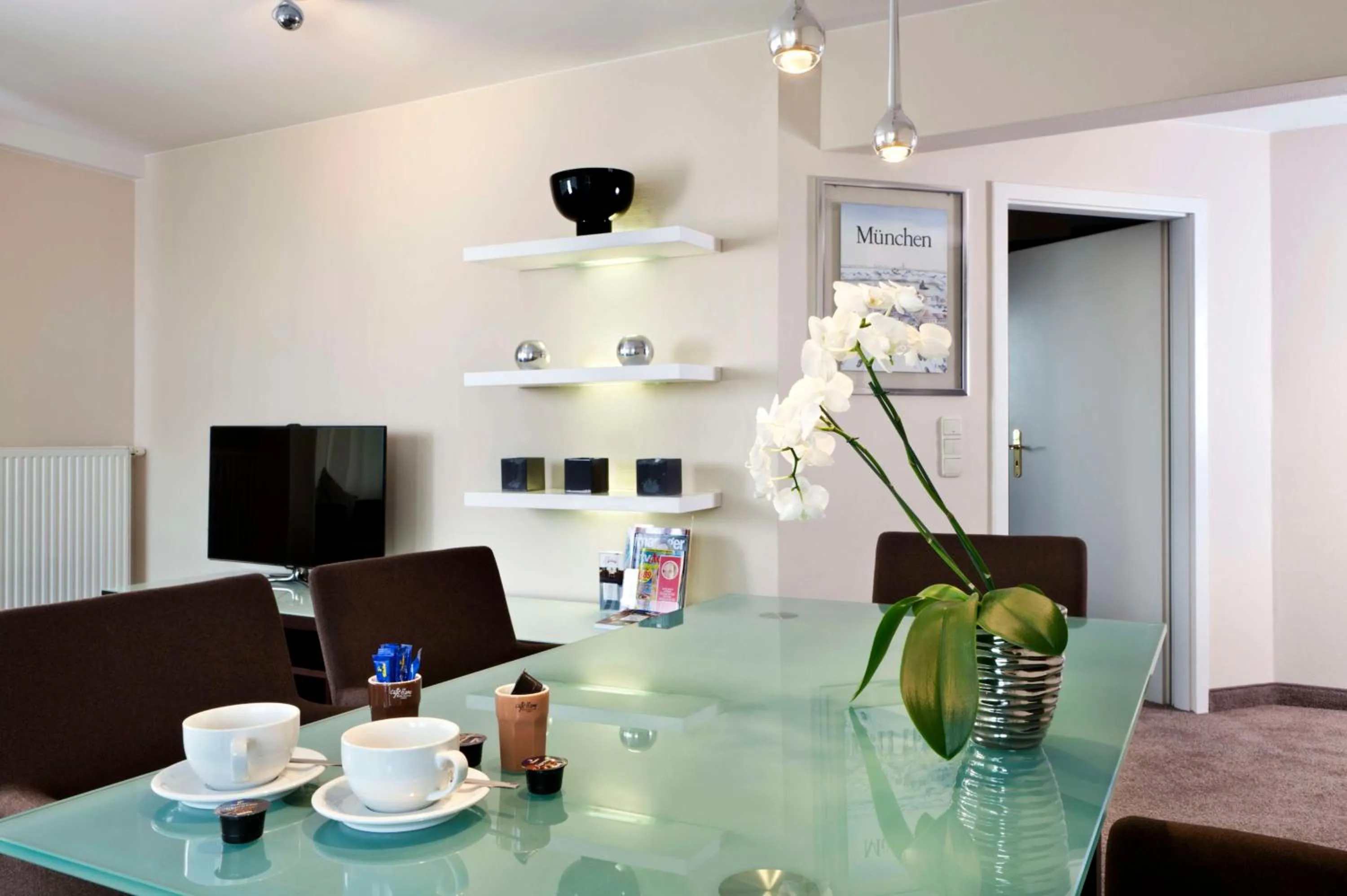 Living room in Flemings Hotel München-Schwabing