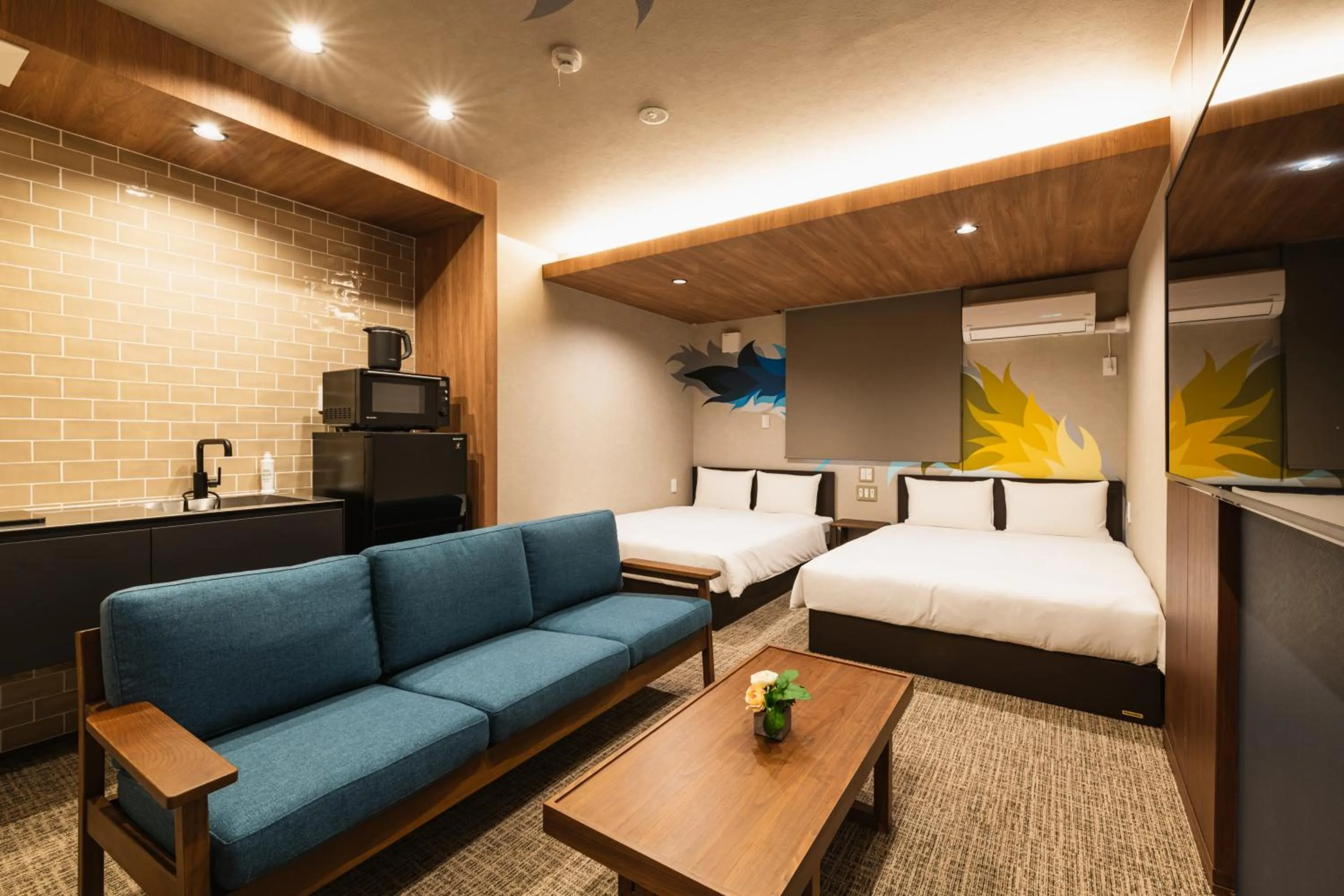 Photo of the whole room in GRAND BASE Shianbashi