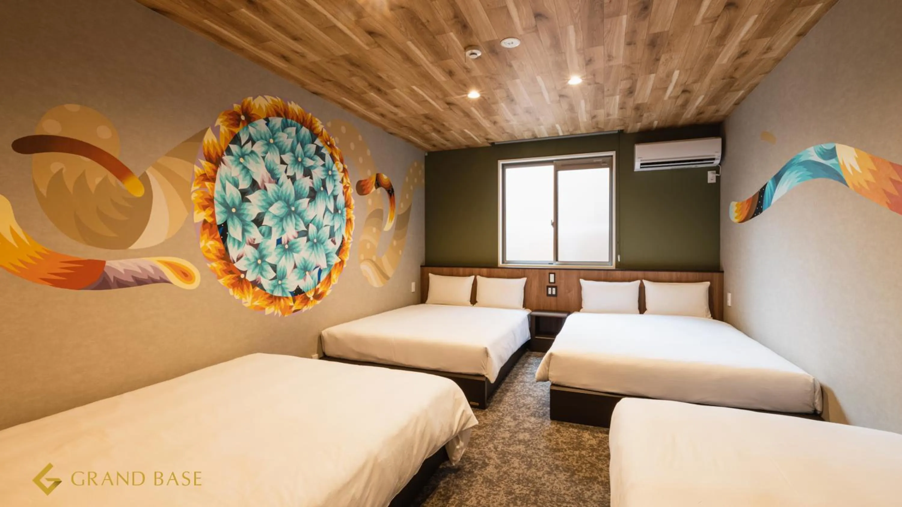 Bedroom in GRAND BASE Shianbashi