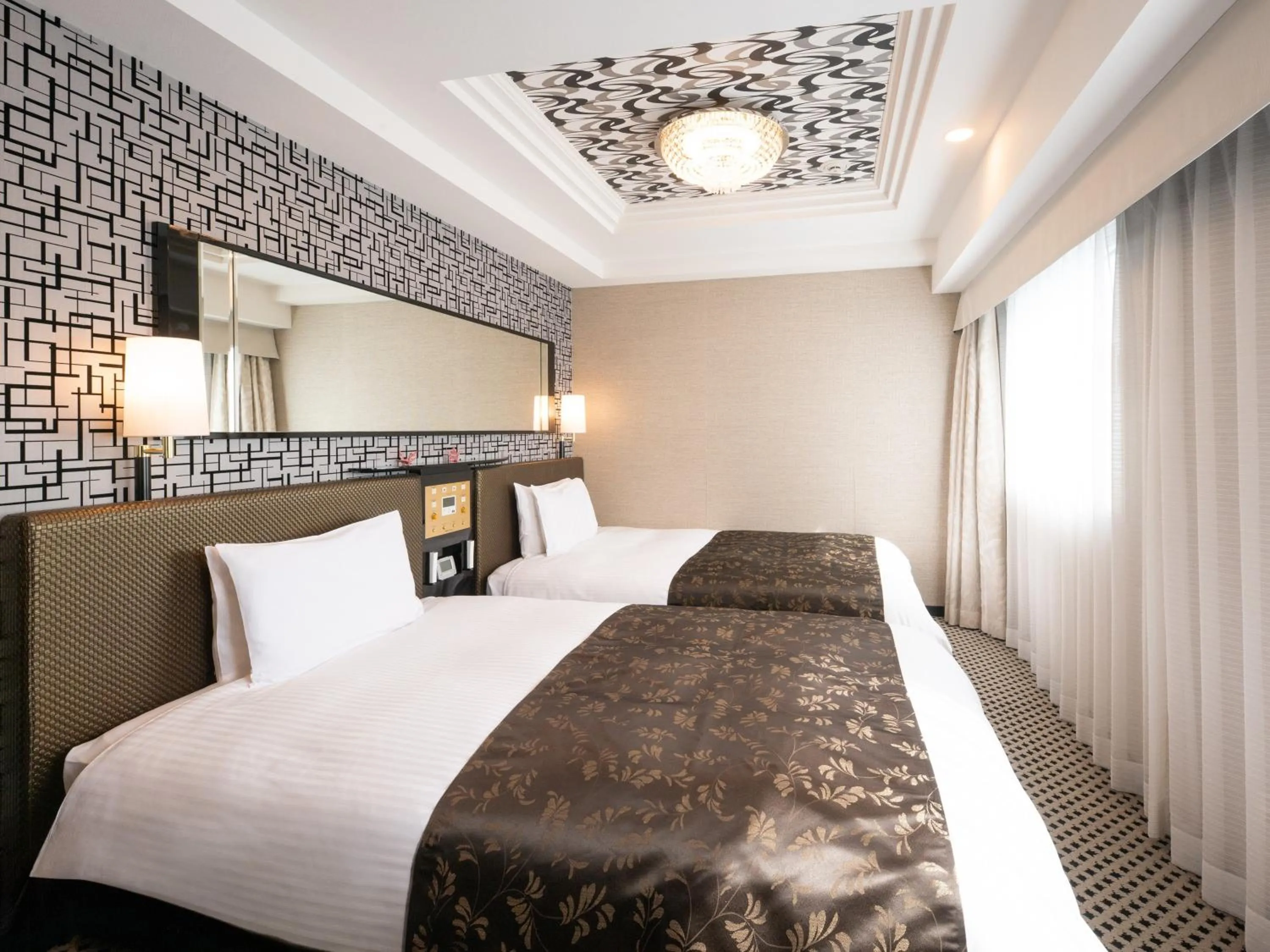 Photo of the whole room, Bed in APA Hotel Akihabara Ekikita