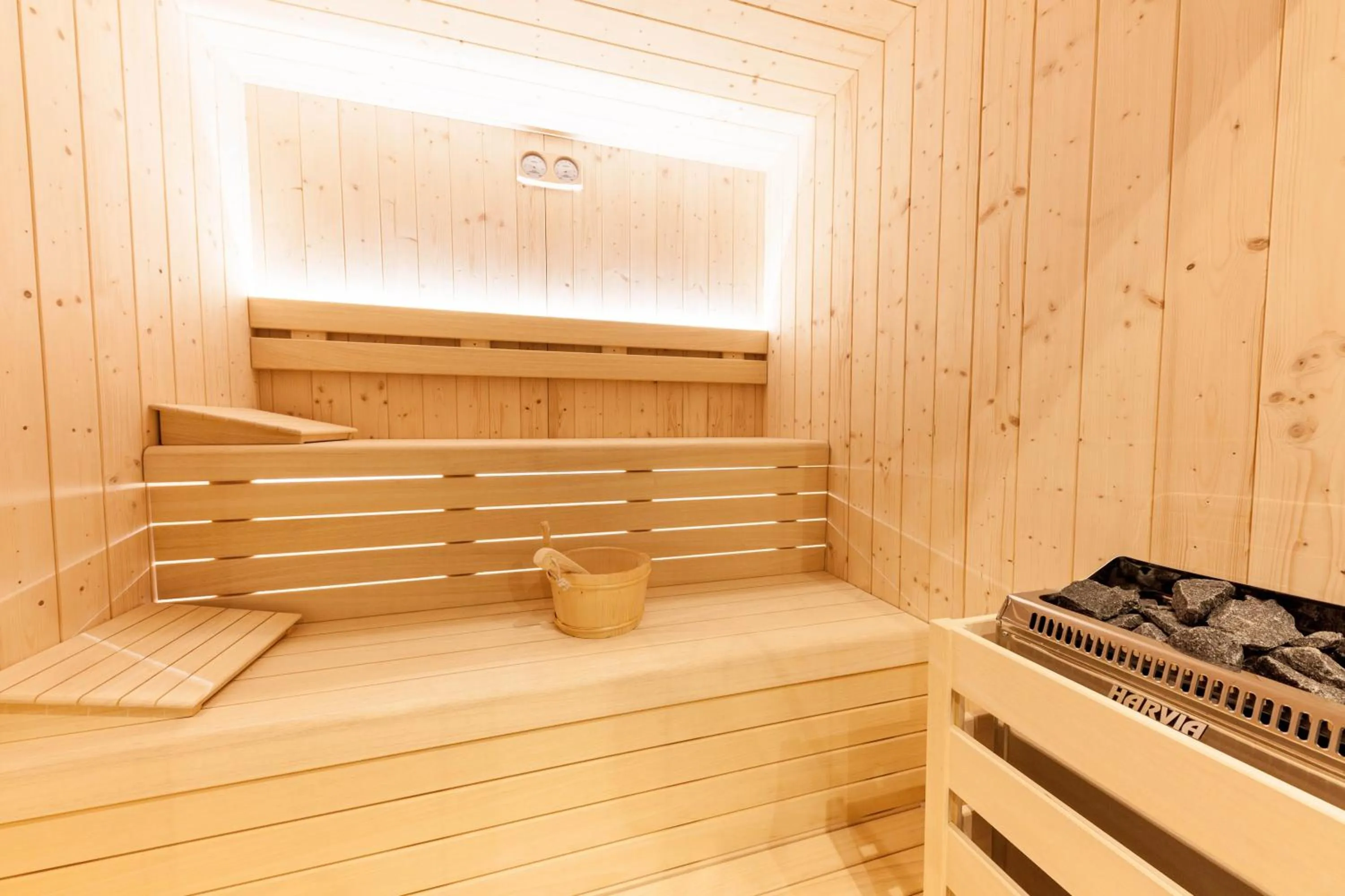 Sauna in Teseo Rooms & Relax