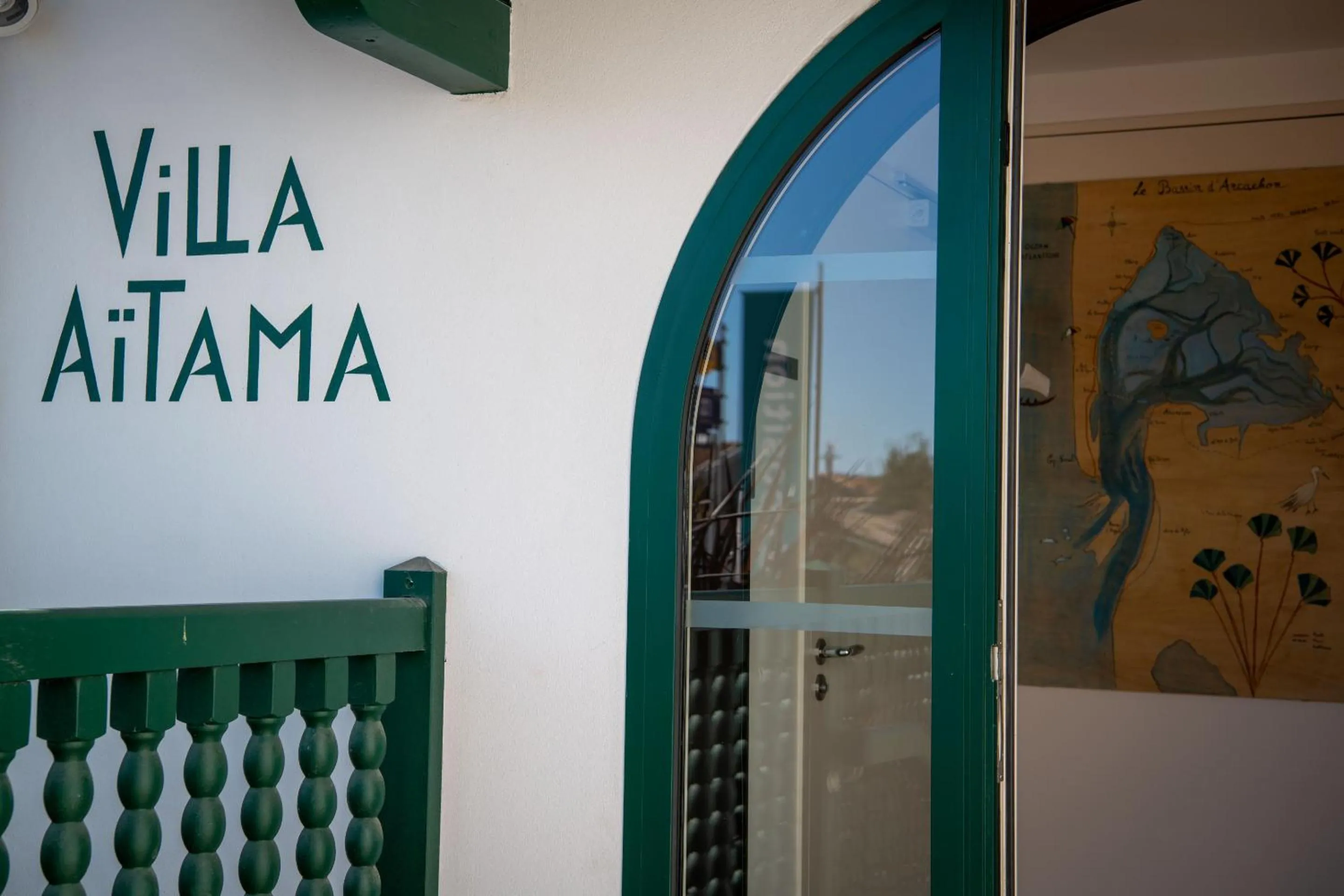 Facade/entrance in Villa Aitama