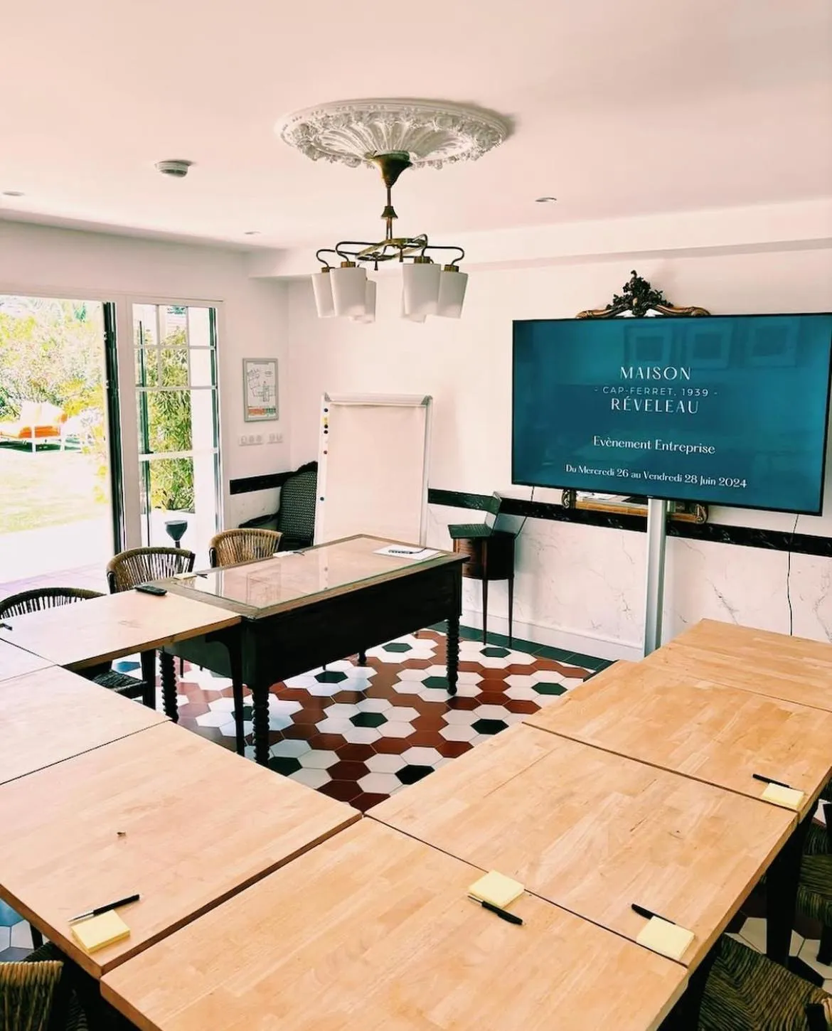 Lobby or reception in Villa Aitama